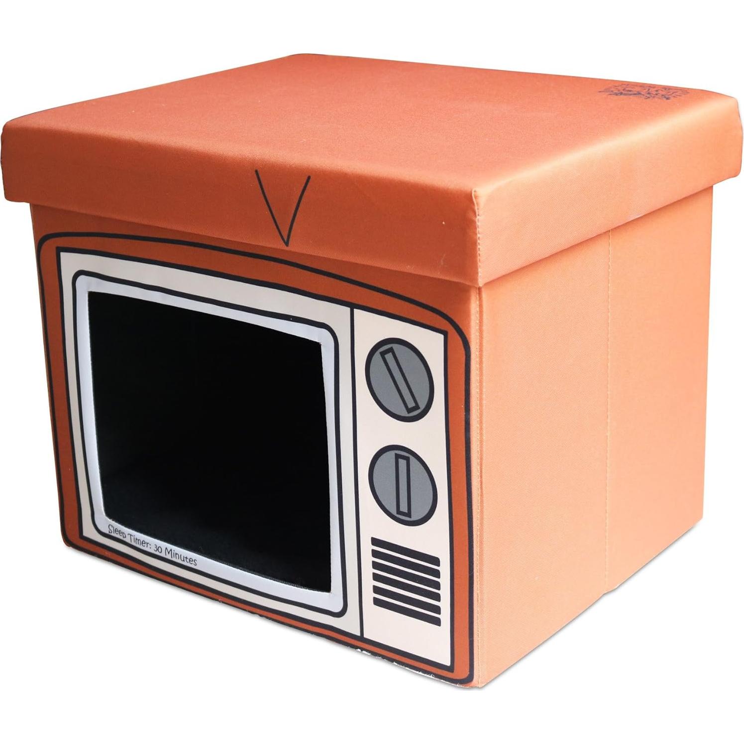 Casa para Gatos Feline Ruff Ottomán de Madera Marrón 38x30x36cm