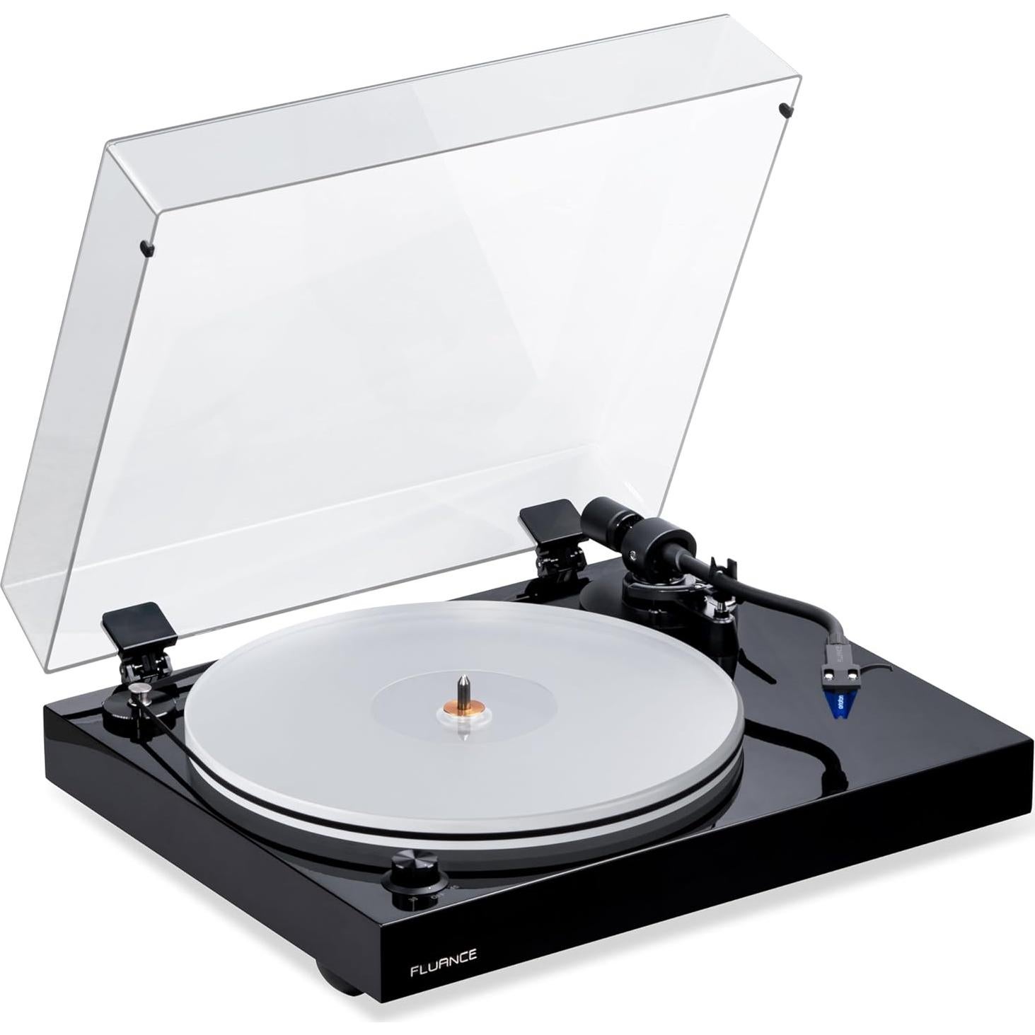 Tocadiscos Fluance RT85 con Cartucho Ortofon 2M Blue - Negro