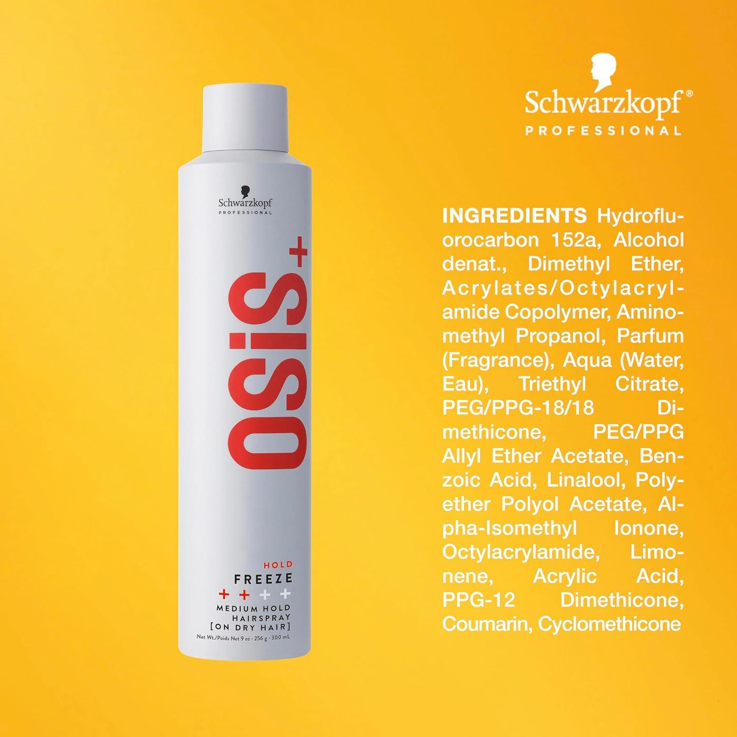 OSiS+ Spray para el Cabello 266 ml - Fijación Media y Protección Calor