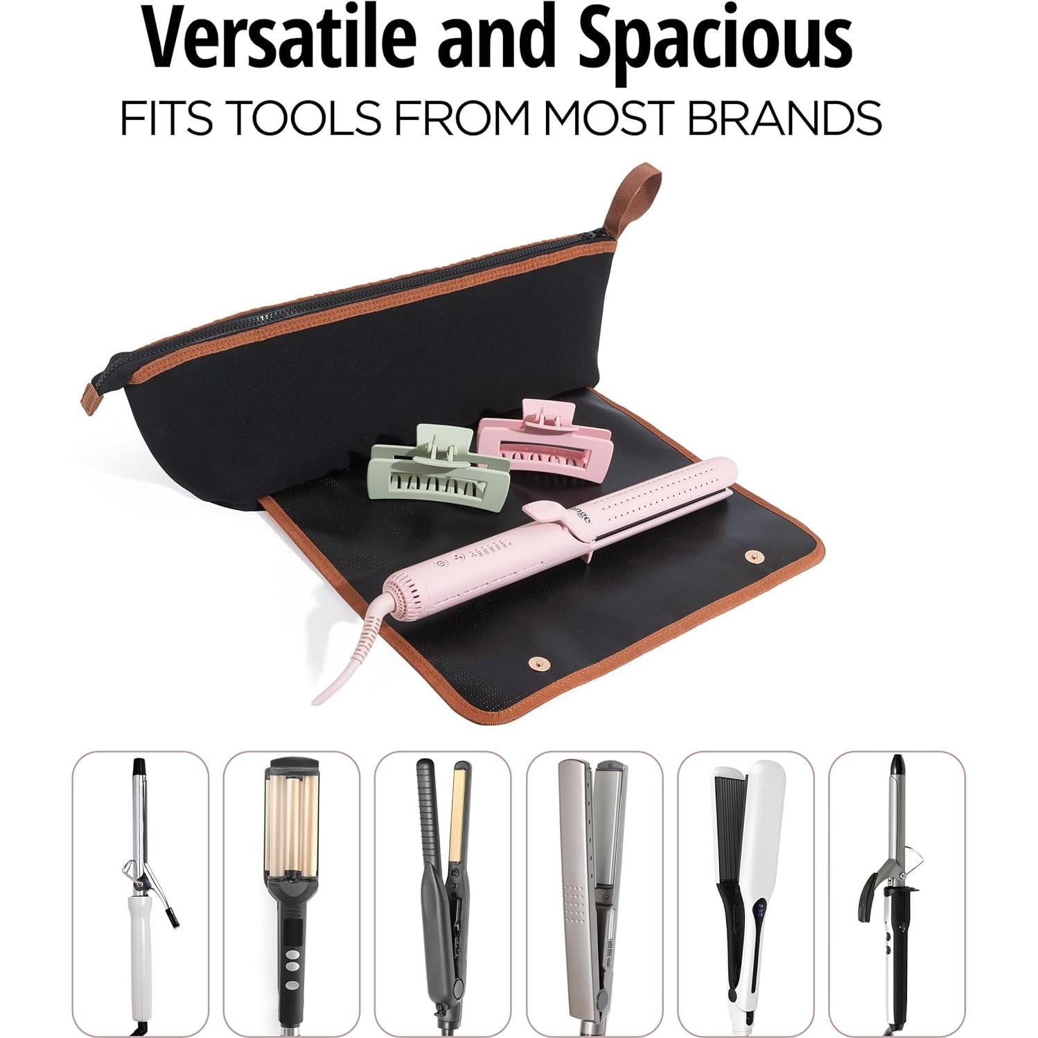 Bolsa de Viaje Tressific para Herramientas de Cabello Calientes