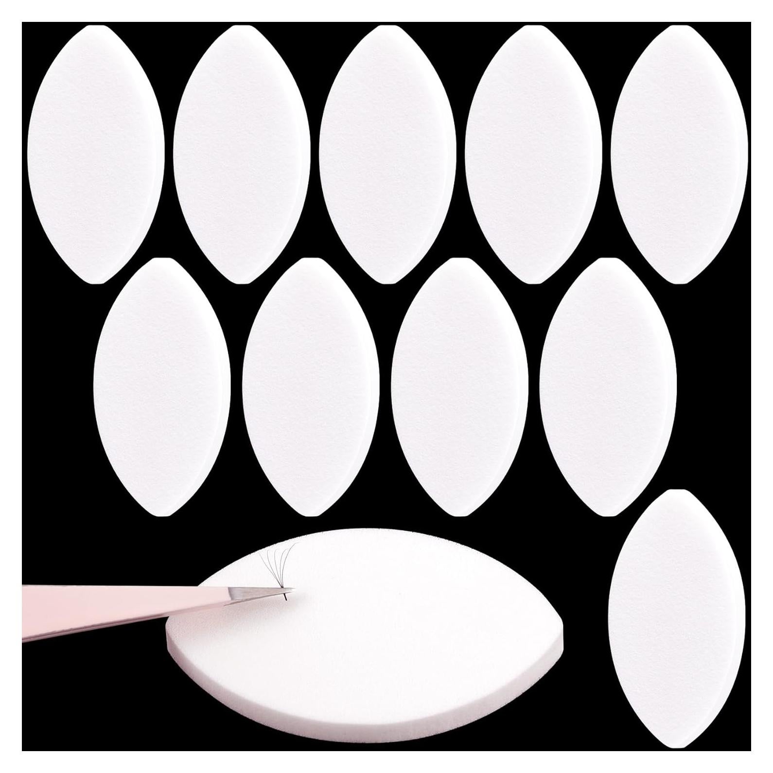 Esponjas de Práctica para Pestañas OIIKI - 10 Piezas 5mm