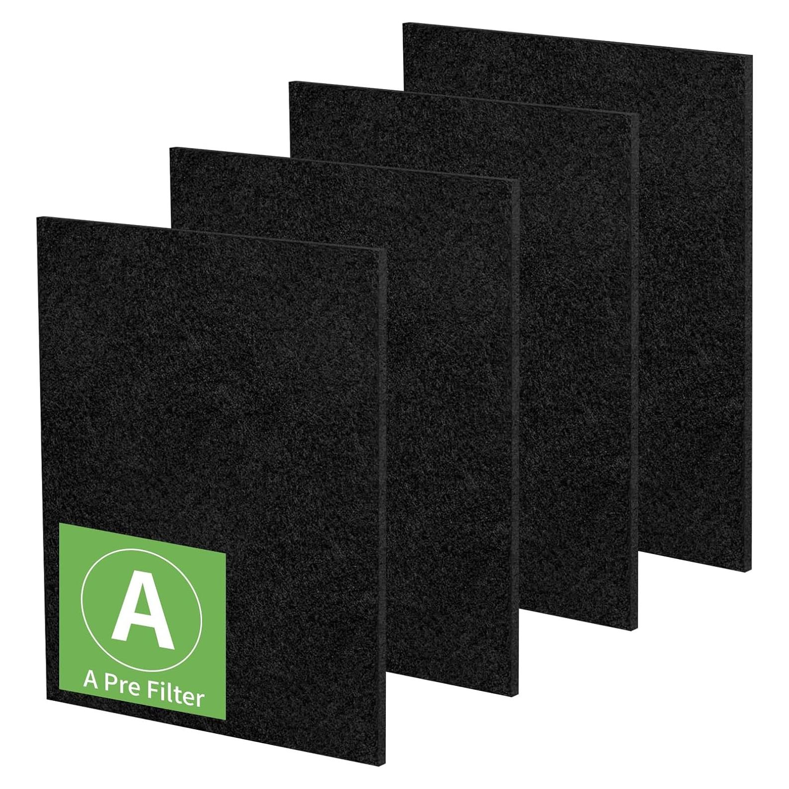 Pre-Filtro A SUNRRA para Purificador Honeywell HPA200 - Paquete de 4