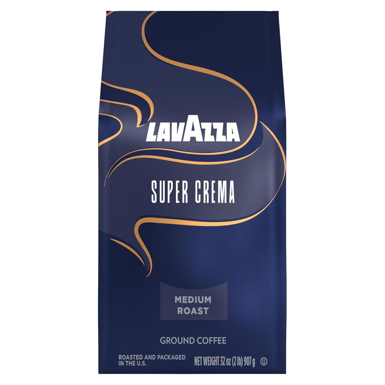 Café Molido Lavazza Super Crema 907g Tostado Medio