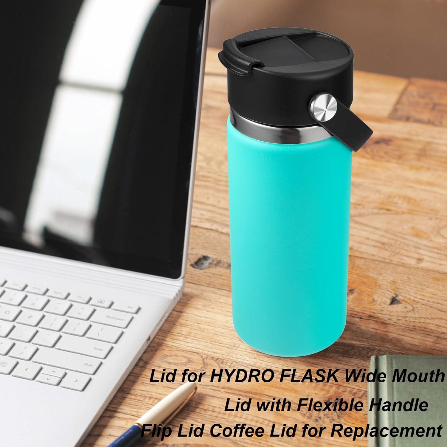 Tapa Abatible KMN para Hydro Flask Boca Ancha - 2 Paquete