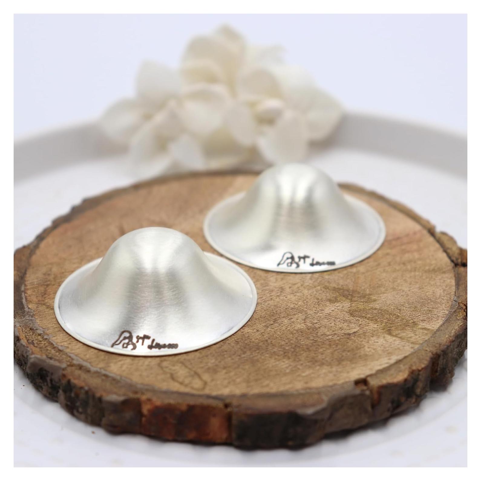 Copas de Lactancia de Plata 925 Supa Cherie - Hechas a Mano