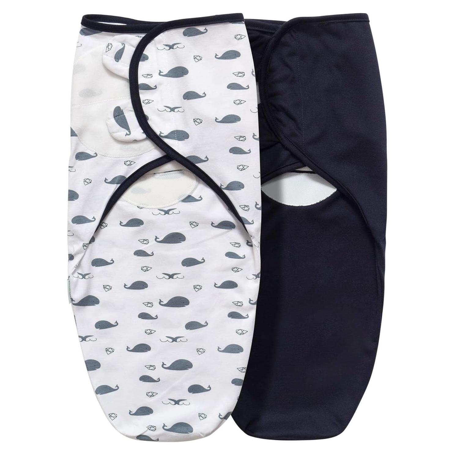 Manta de Envolver para Bebé Little Tots 2 Piezas Algodón