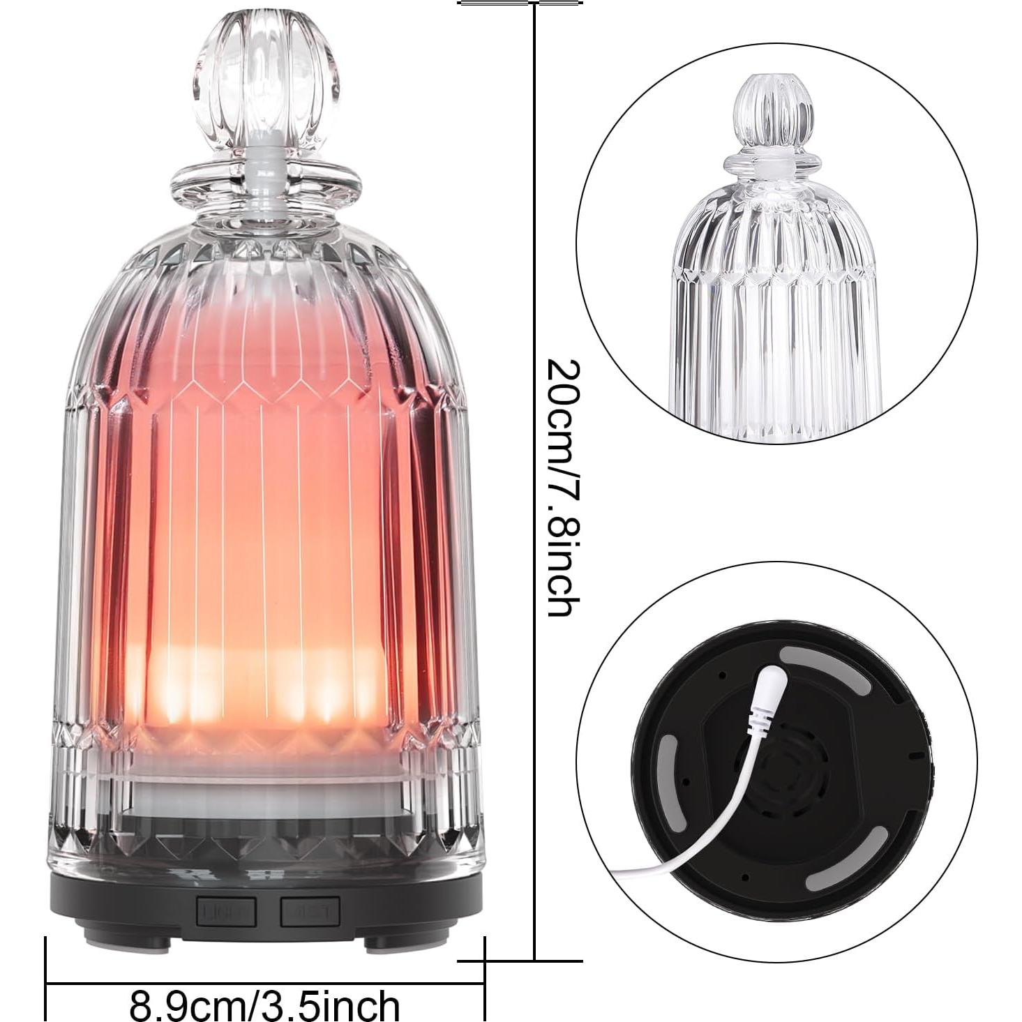 Difusor de Aceite Esencial Smartwell 120ml con Luz LED