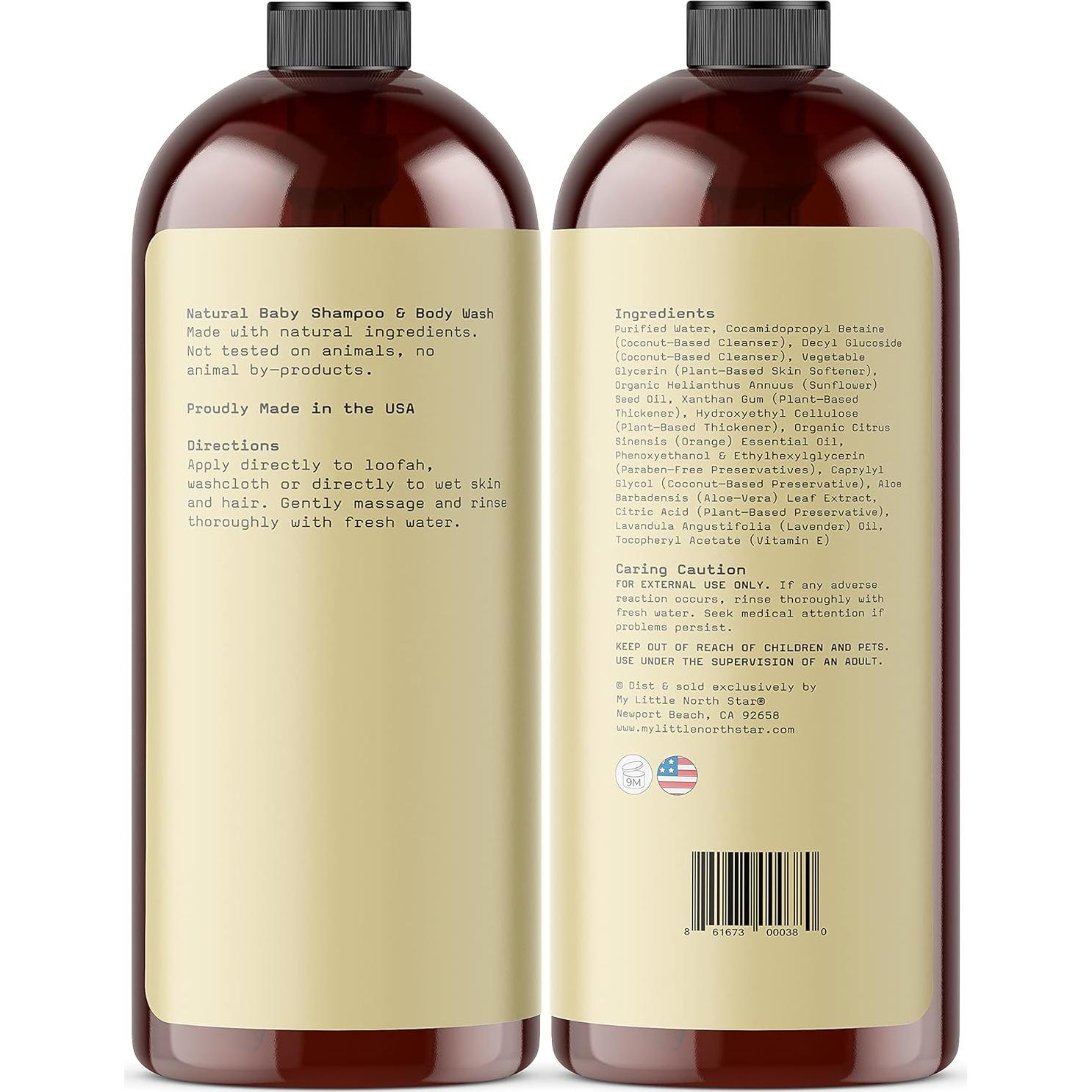 Champú y Jabón 2 en 1 My Little North Star 100% Natural Bebés