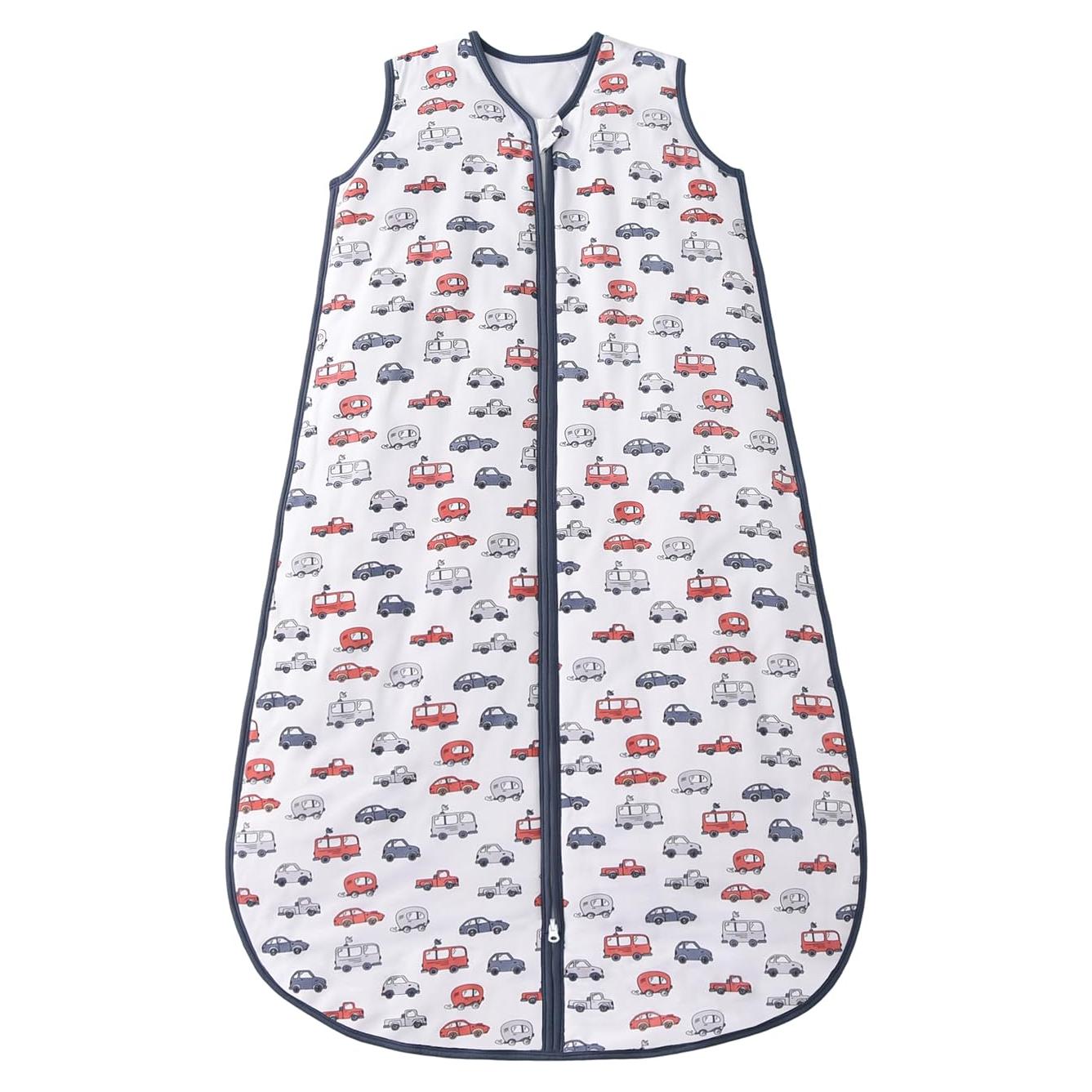 Saco de Sueño TADO MUSLIN 1.0 TOG para Bebé 2-4 Años Coches