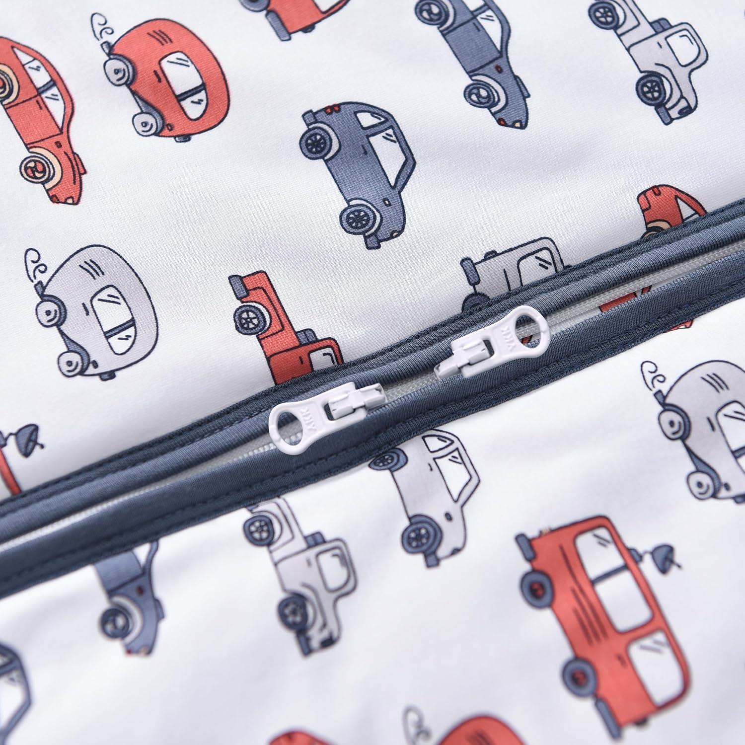 Saco de Sueño TADO MUSLIN 1.0 TOG para Bebé 2-4 Años Coches