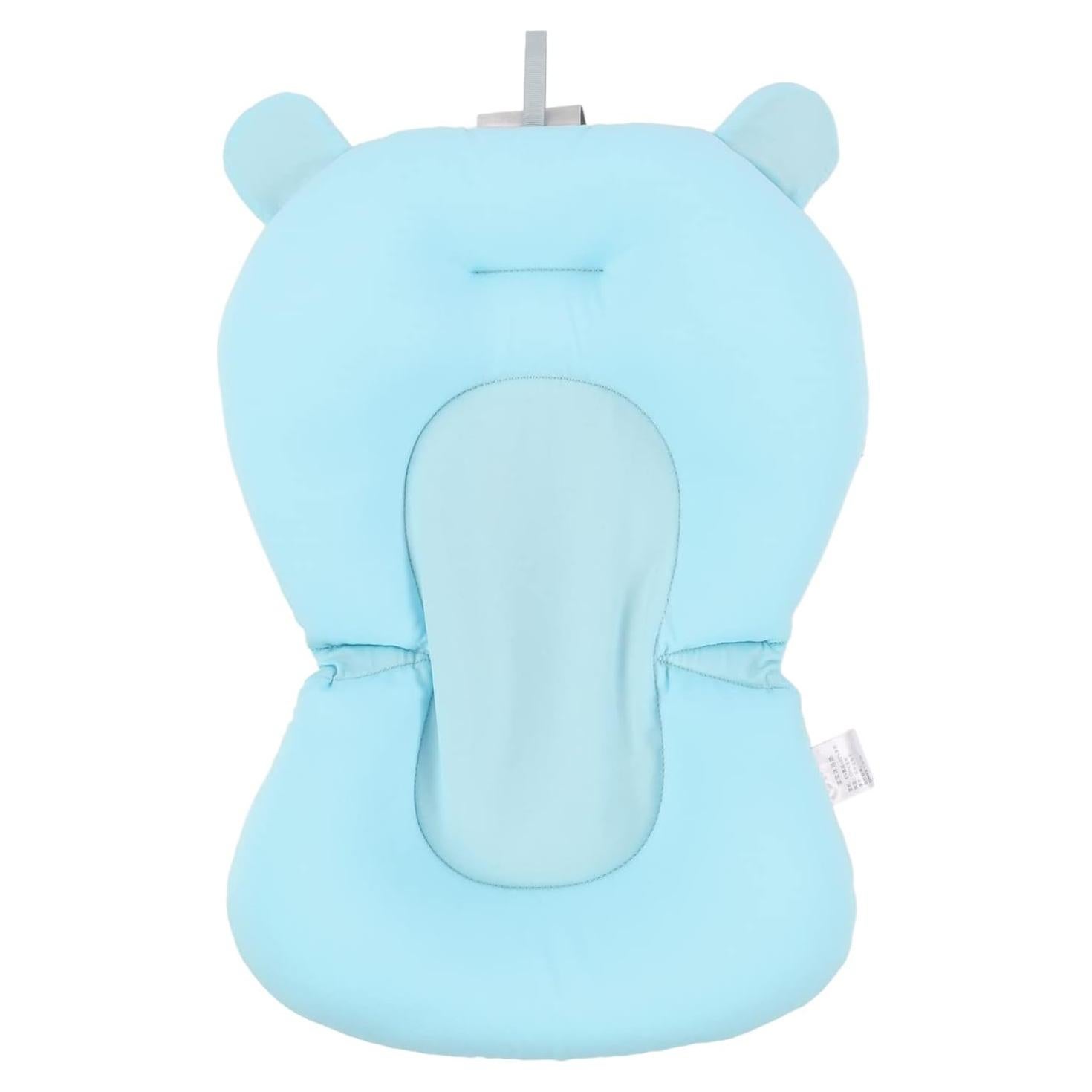 Cojín de Baño Flotante para Bebés SALALIS Oso Azul Antideslizante