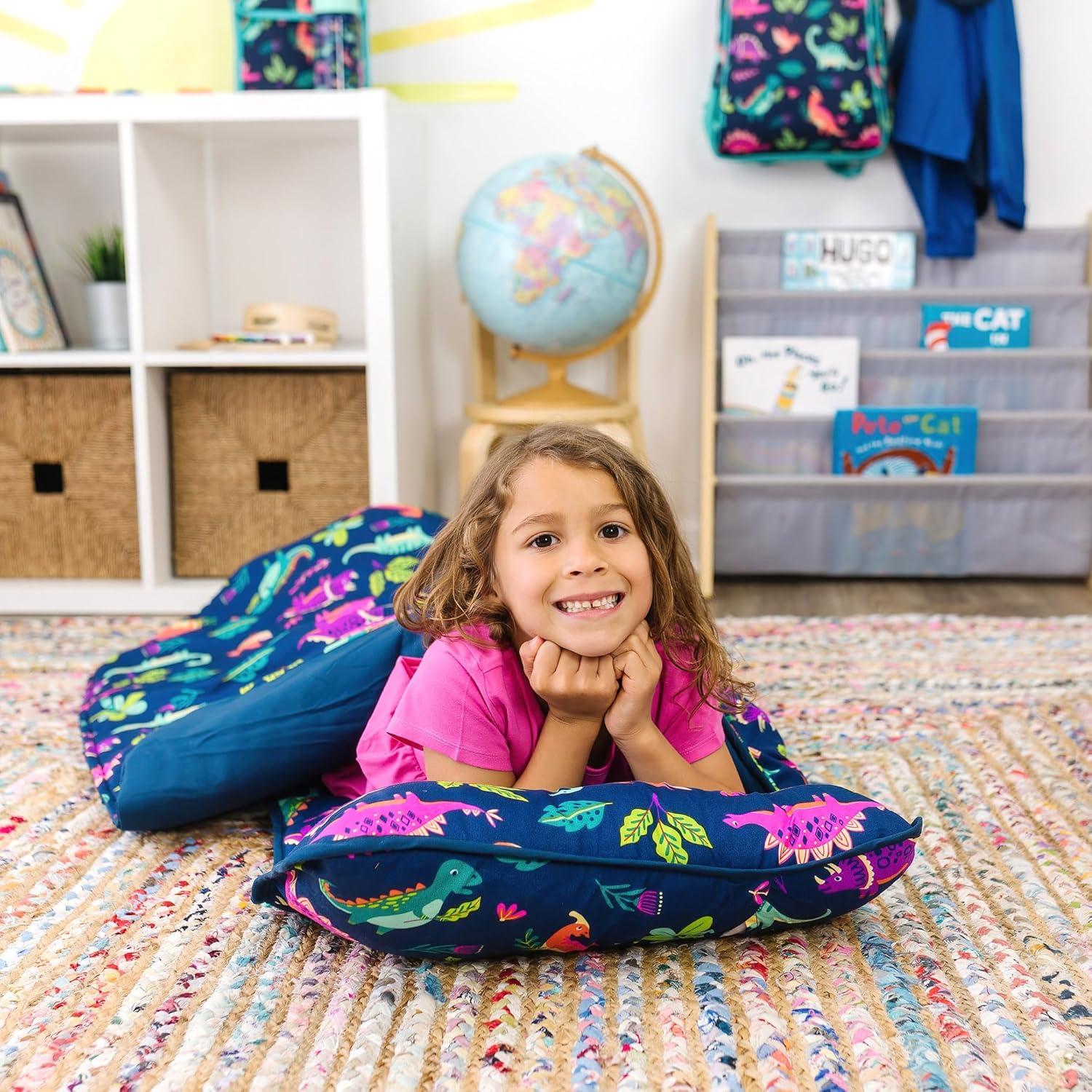 Alfombra de Siesta Wildkin Microfibra Dinosaurios 127x51 cm