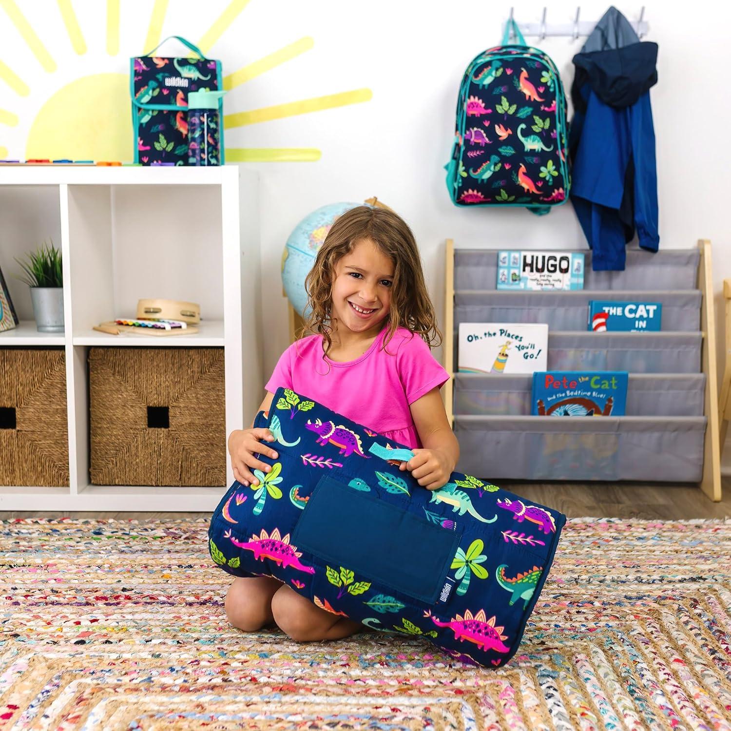 Alfombra de Siesta Wildkin Microfibra Dinosaurios 127x51 cm