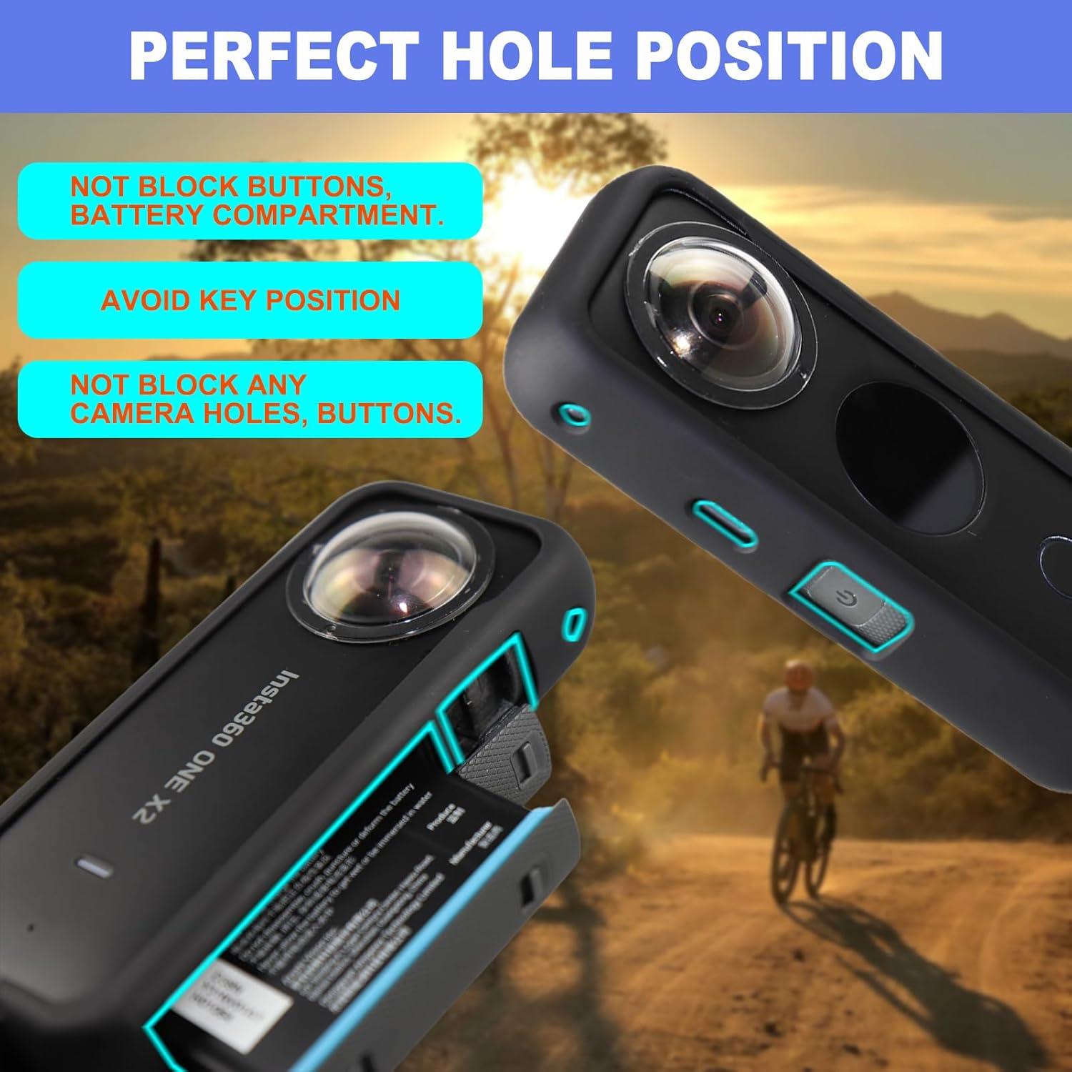 Soporte de Montaje para Insta360 ONE X2 - Jaula Ligera 50g