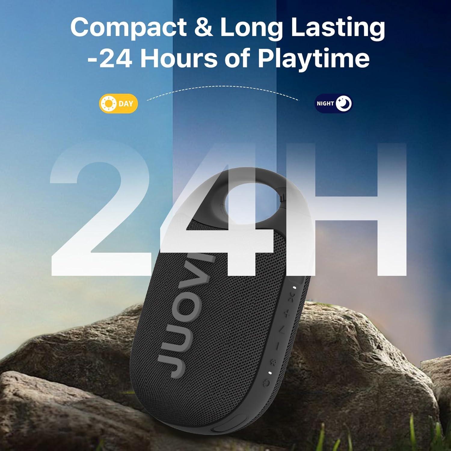 Altavoz Bluetooth Portátil JUOVI CLIP J1 Impermeable IP68