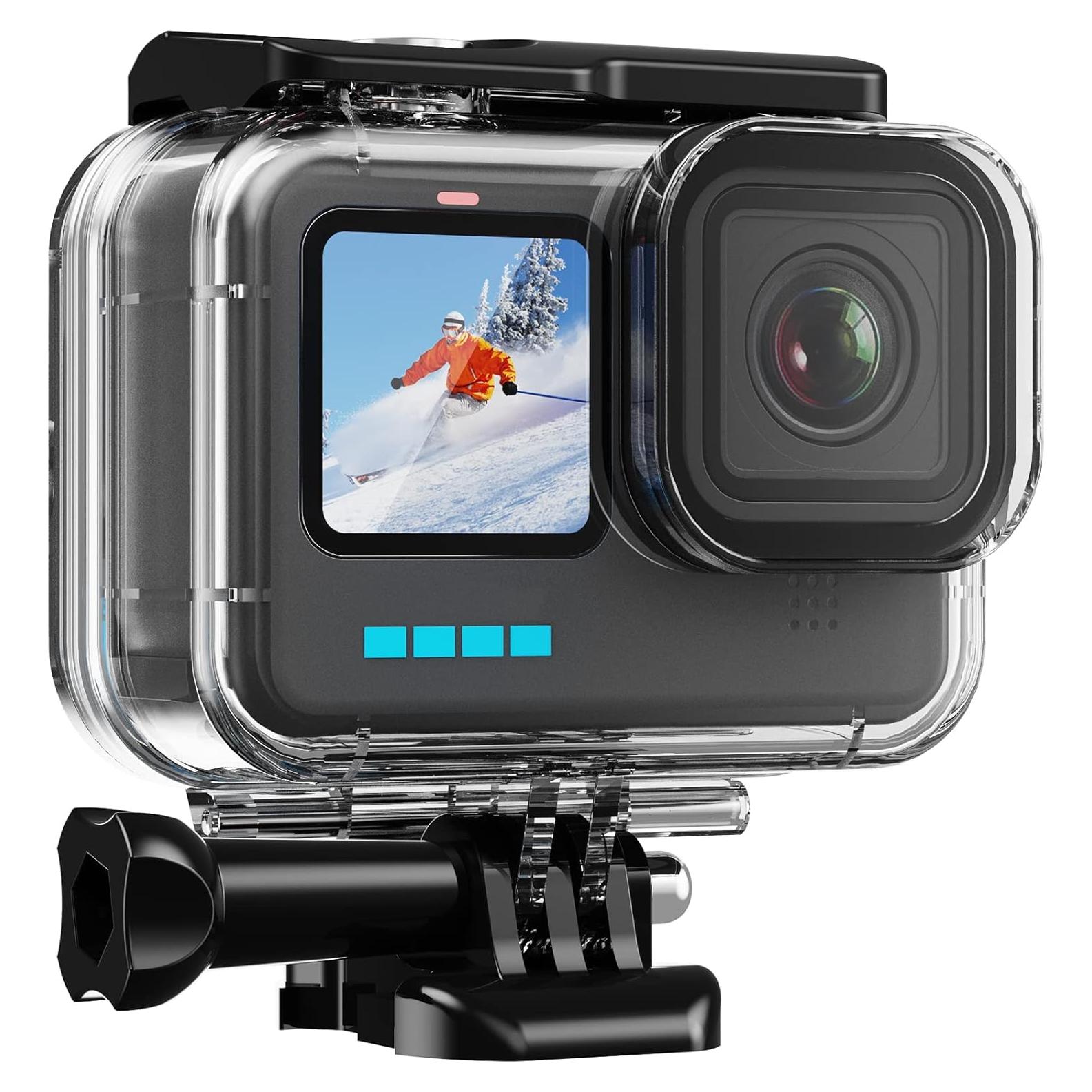 Funda Impermeable HONGDAK para GoPro Hero 9/10/11/12/13 Negra