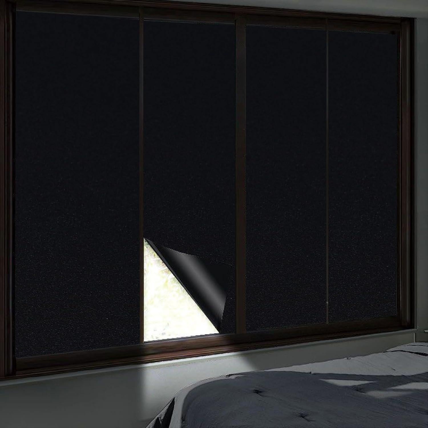 Película Blackout FEILAYS 30x200cm Bloqueo UV y Privacidad