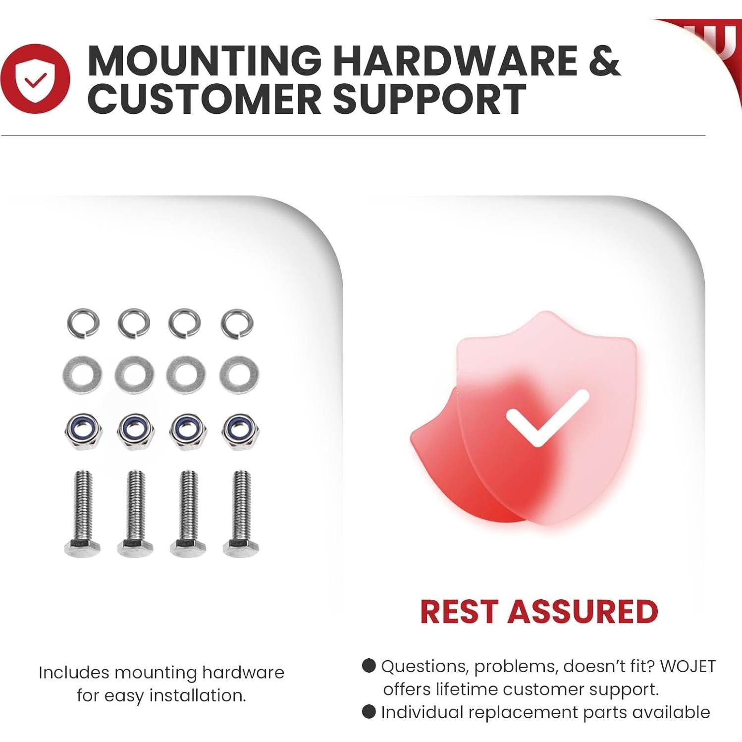 Carrete de Manguera Retráctil WOJET 15 m x 9.5 mm Acero