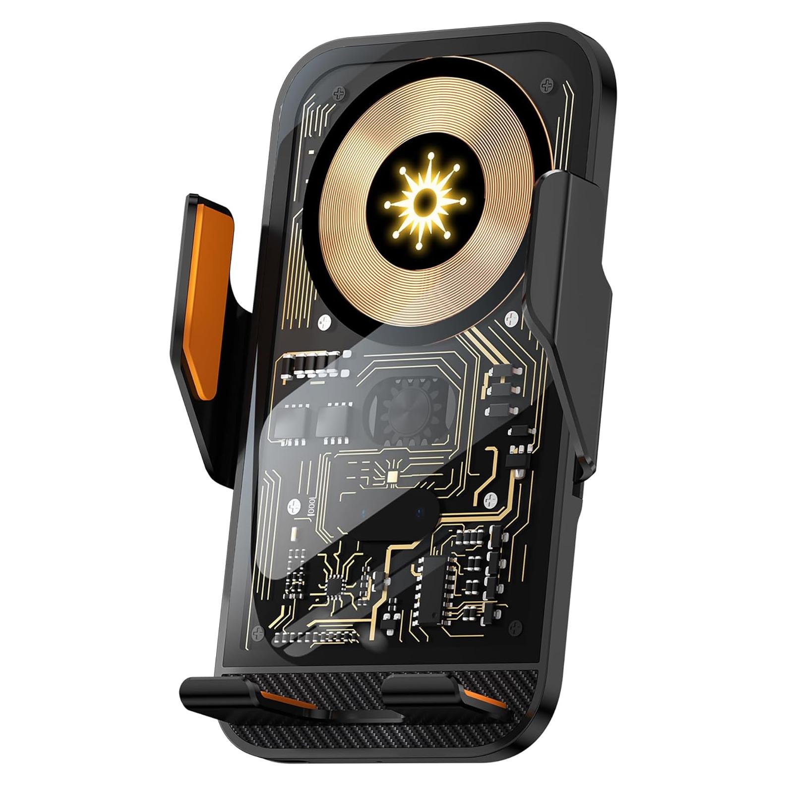 Soporte para Teléfono de Coche HOLIKLJY C10 Carga Rápida 15W