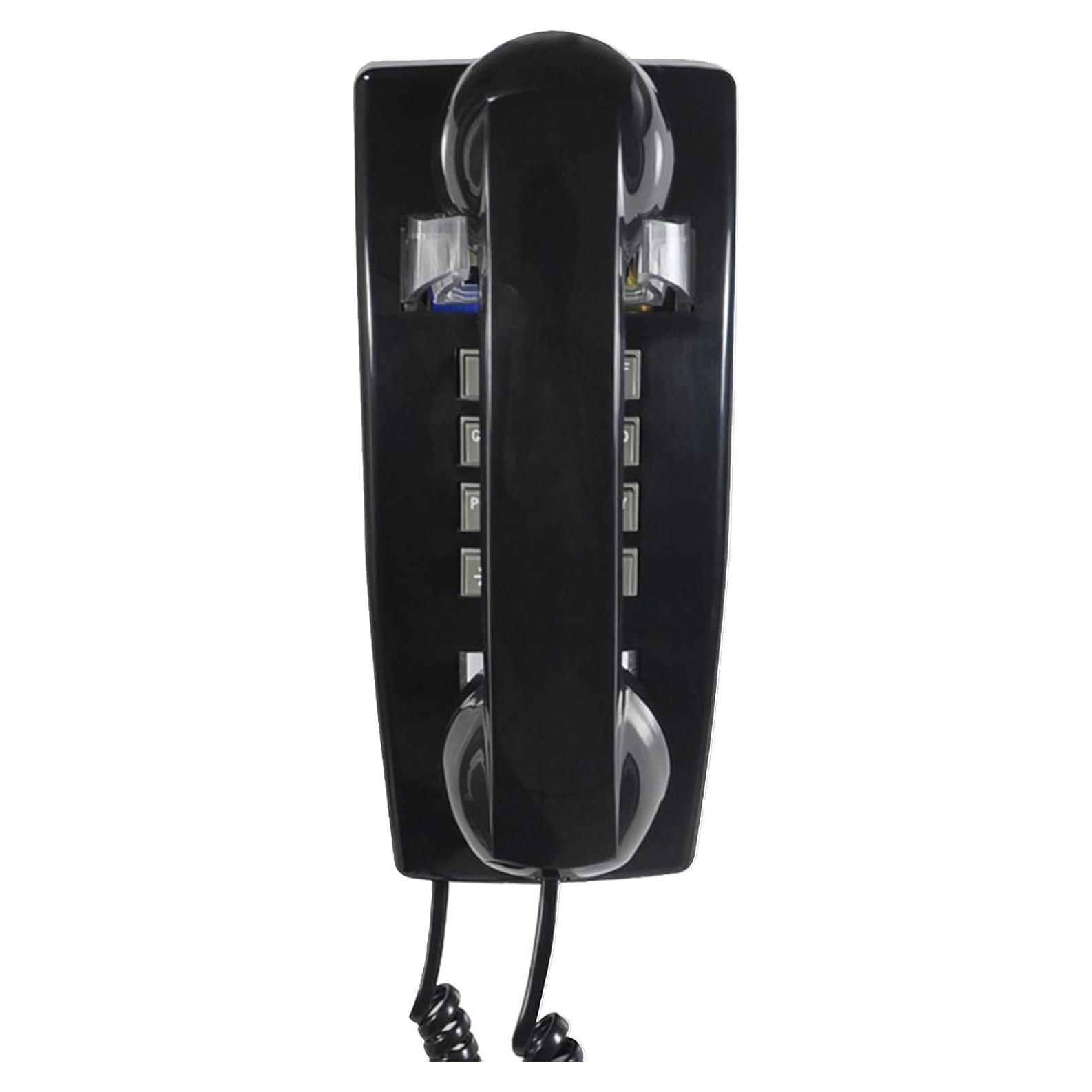 Teléfono de Pared Retro Artisam Negro, Analógico 0.90 kg