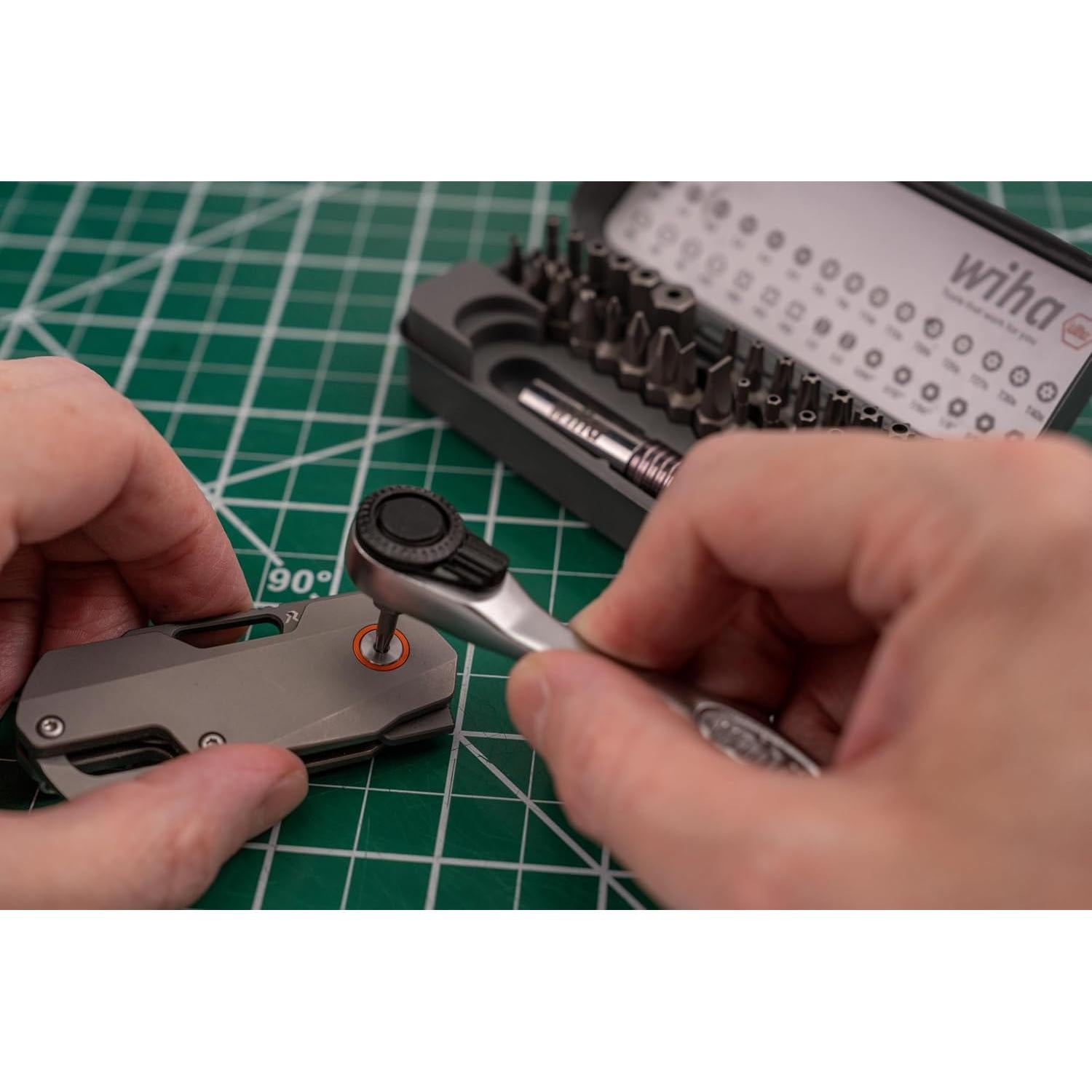 Juego de 32 Piezas Wiha 74958 con Mini Carraca