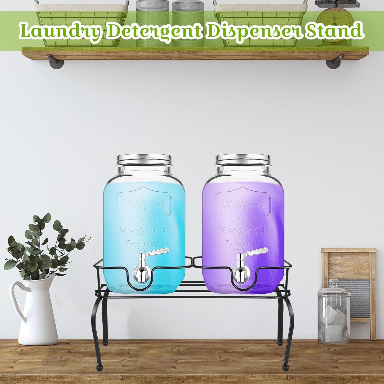 Soporte de dispensador de bebidas Blulu de metal 3.78L