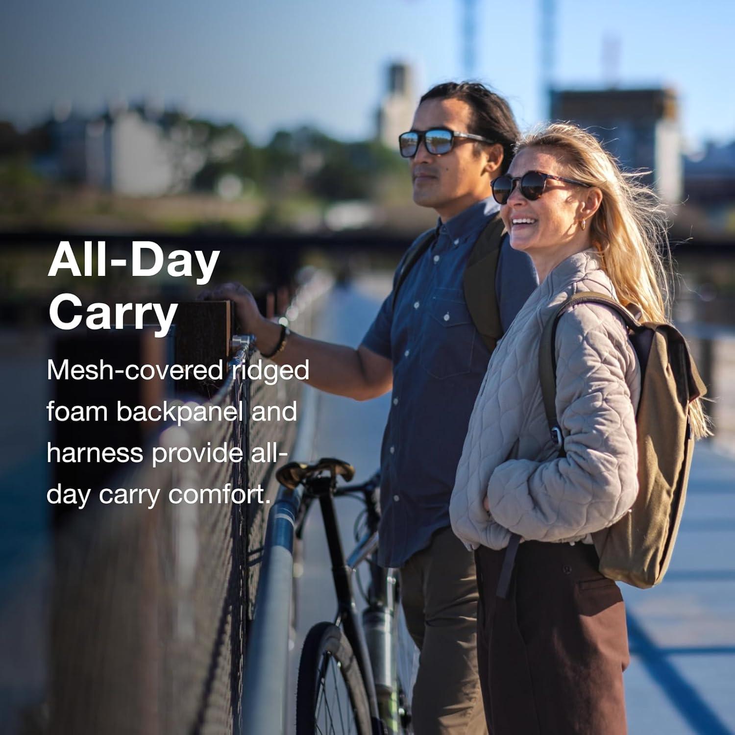 Mochila Osprey Arcane Flap Pack 14L Negra para Laptop