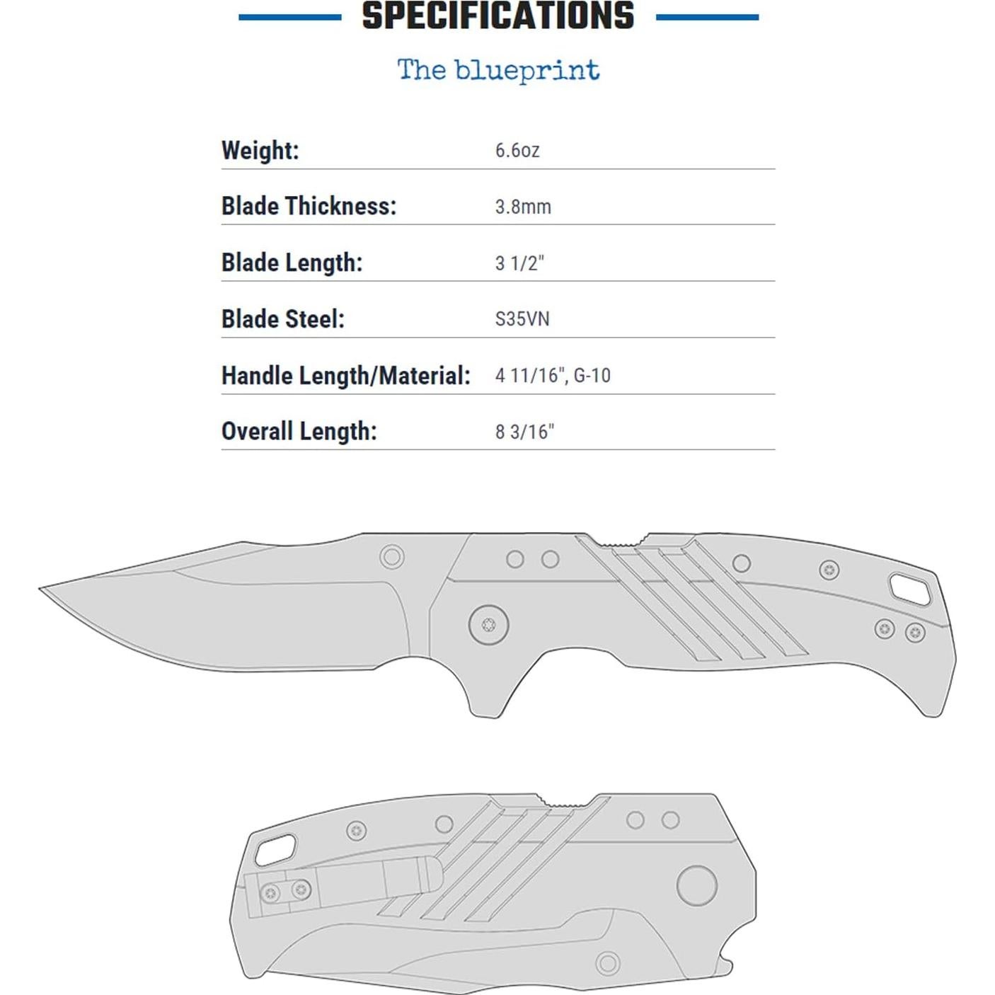 Cuchillo Plegable Cold Steel Engage 3.5" Acero S35VN G-10