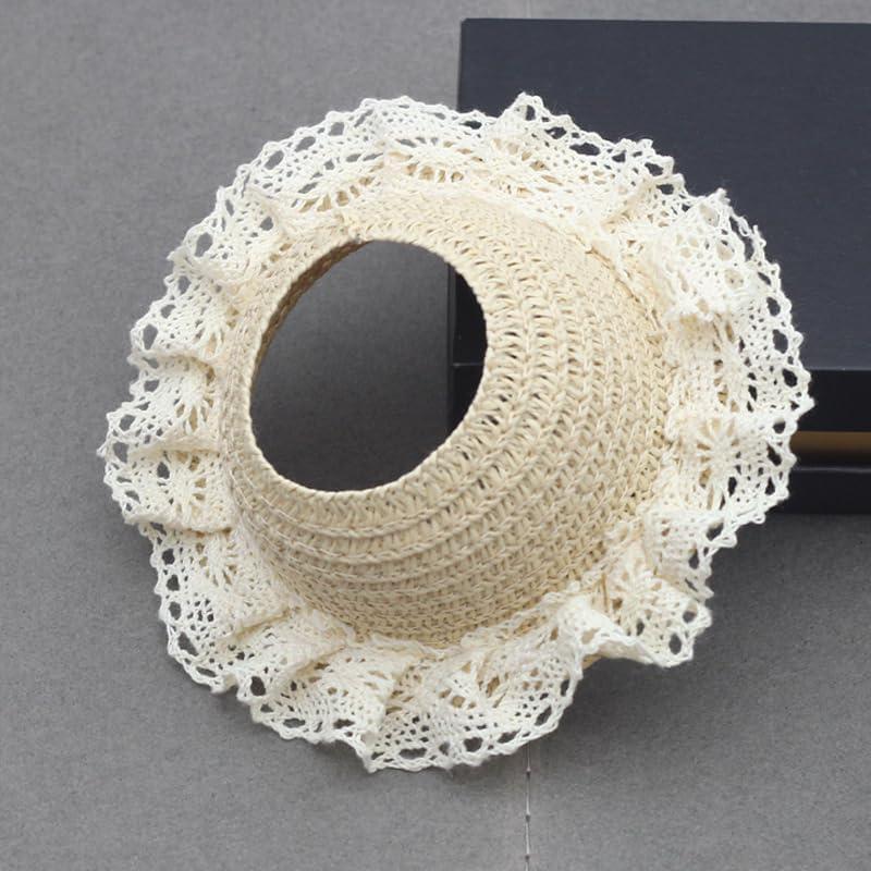 6 Sombreros Mini Ondulados Labubu - Colores Vibrantes 13cm