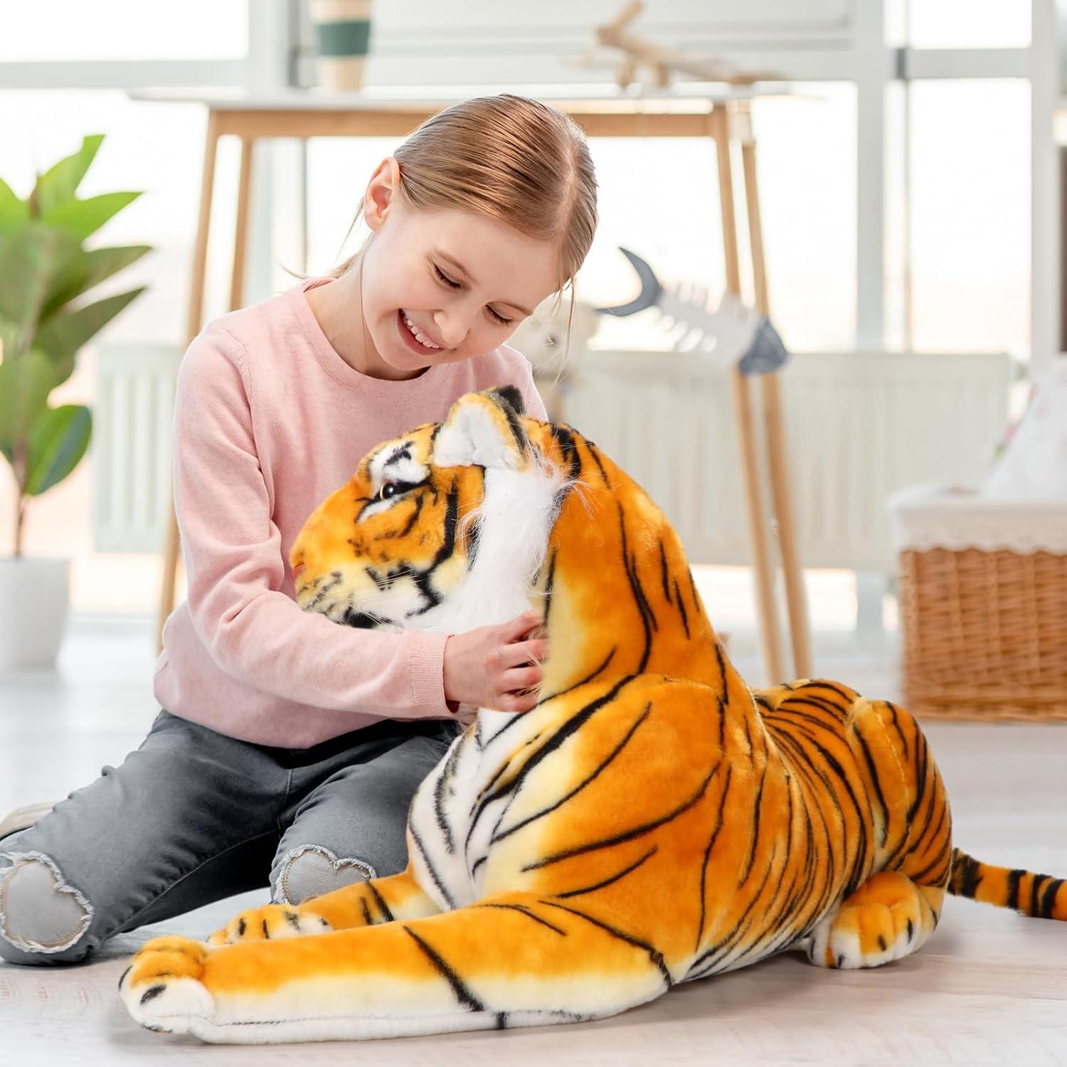 Juguete de Peluche Tigre Gigante Syhood 70 cm Regalo Ideal