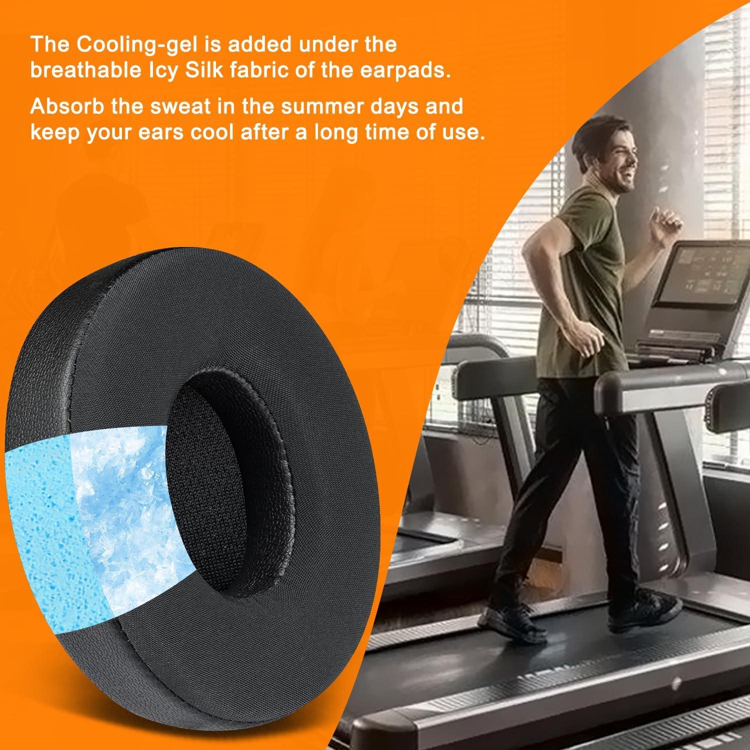 Almohadillas de Gel Refrigerante SOULWIT para Auriculares Solo4