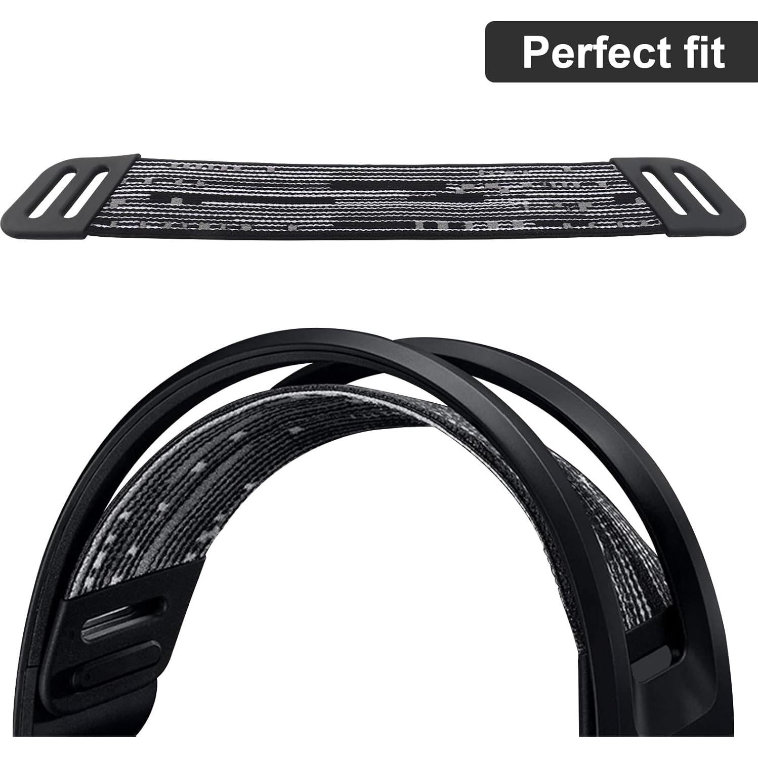 Correa de Diadema Reemplazo Logitech G733/G335 Negro