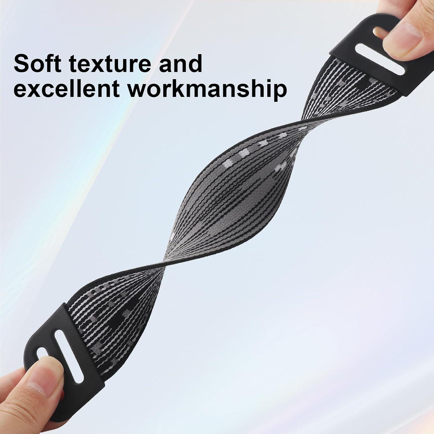 Correa de Diadema Reemplazo Logitech G733/G335 Negro