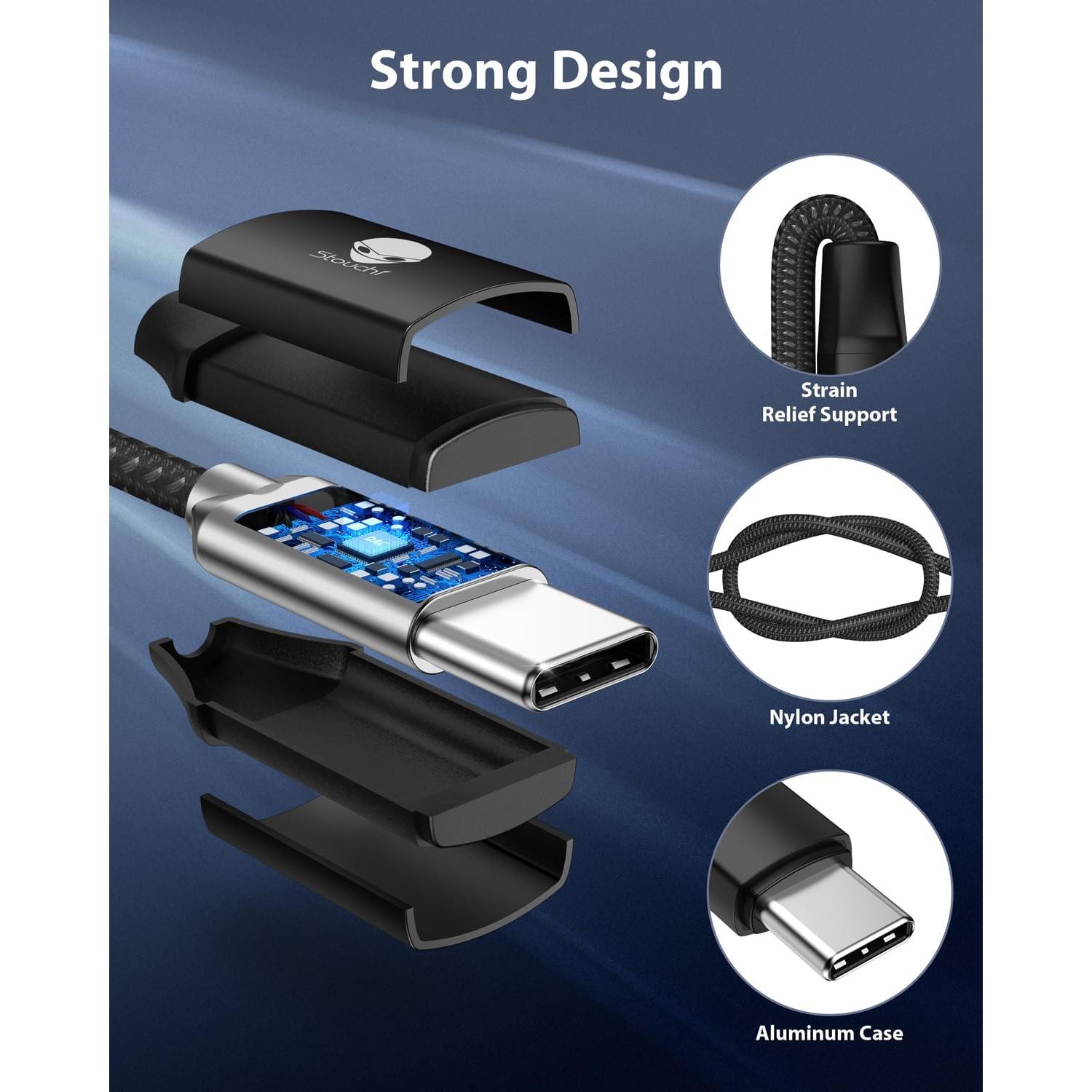 Adaptador USB C a 3.5mm Stouchi - Audio Hi-Fi para Móviles