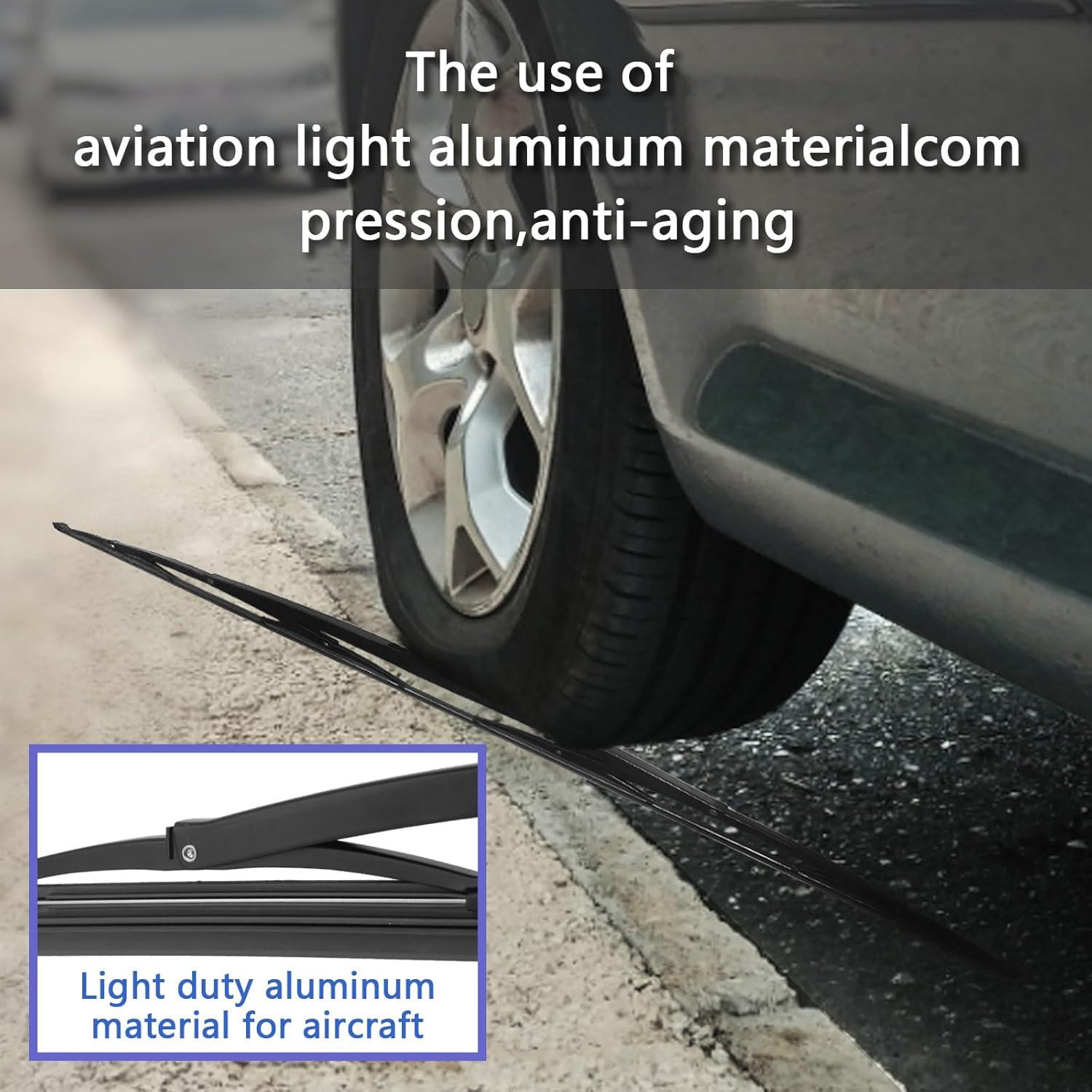 Limpiaparabrisas 24" MYEONGD para RV Gancho J + 20 Tabletas