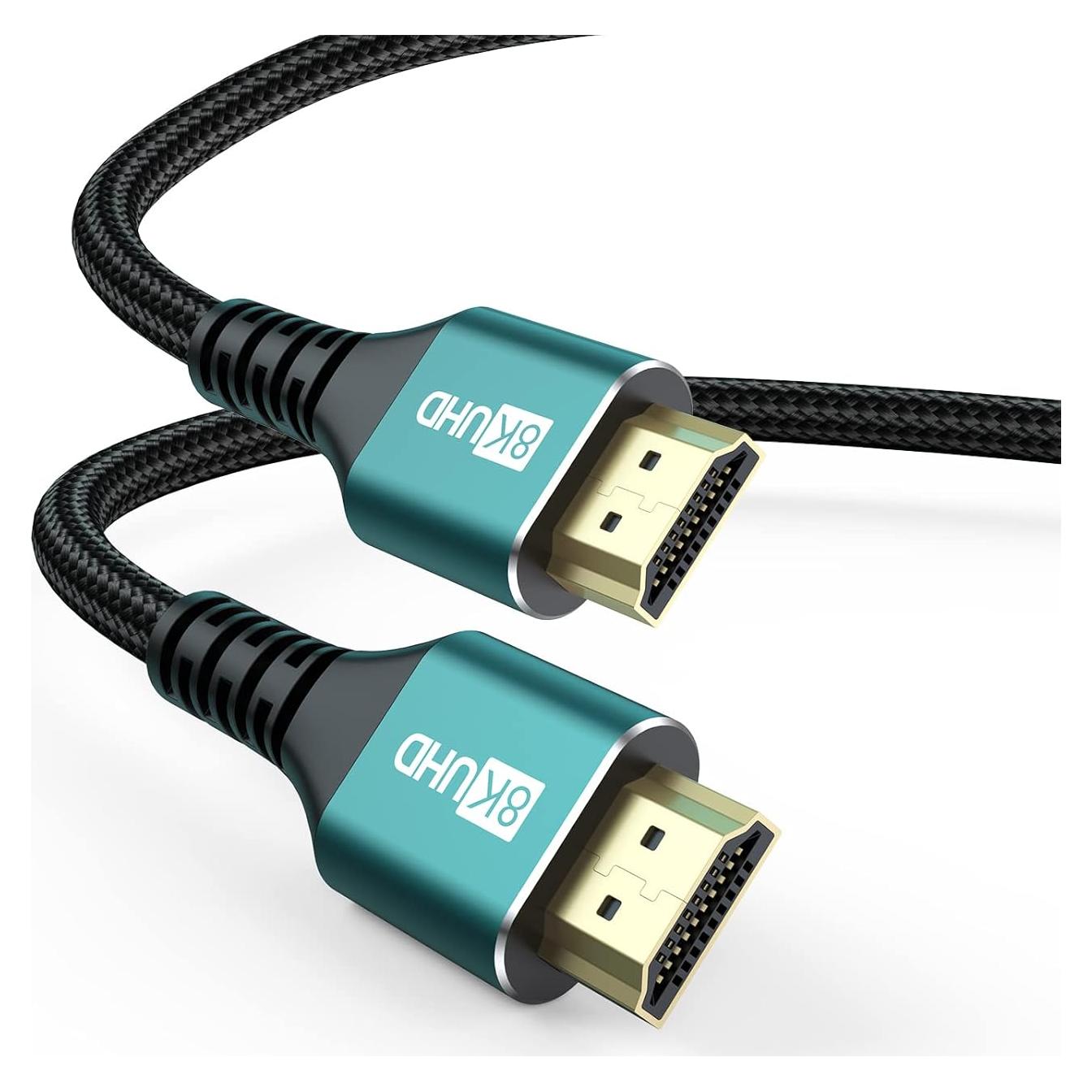 Cable HDMI 2.1 eARC 8K UVOOI 2 Metros 48Gbps Dolby Atmos