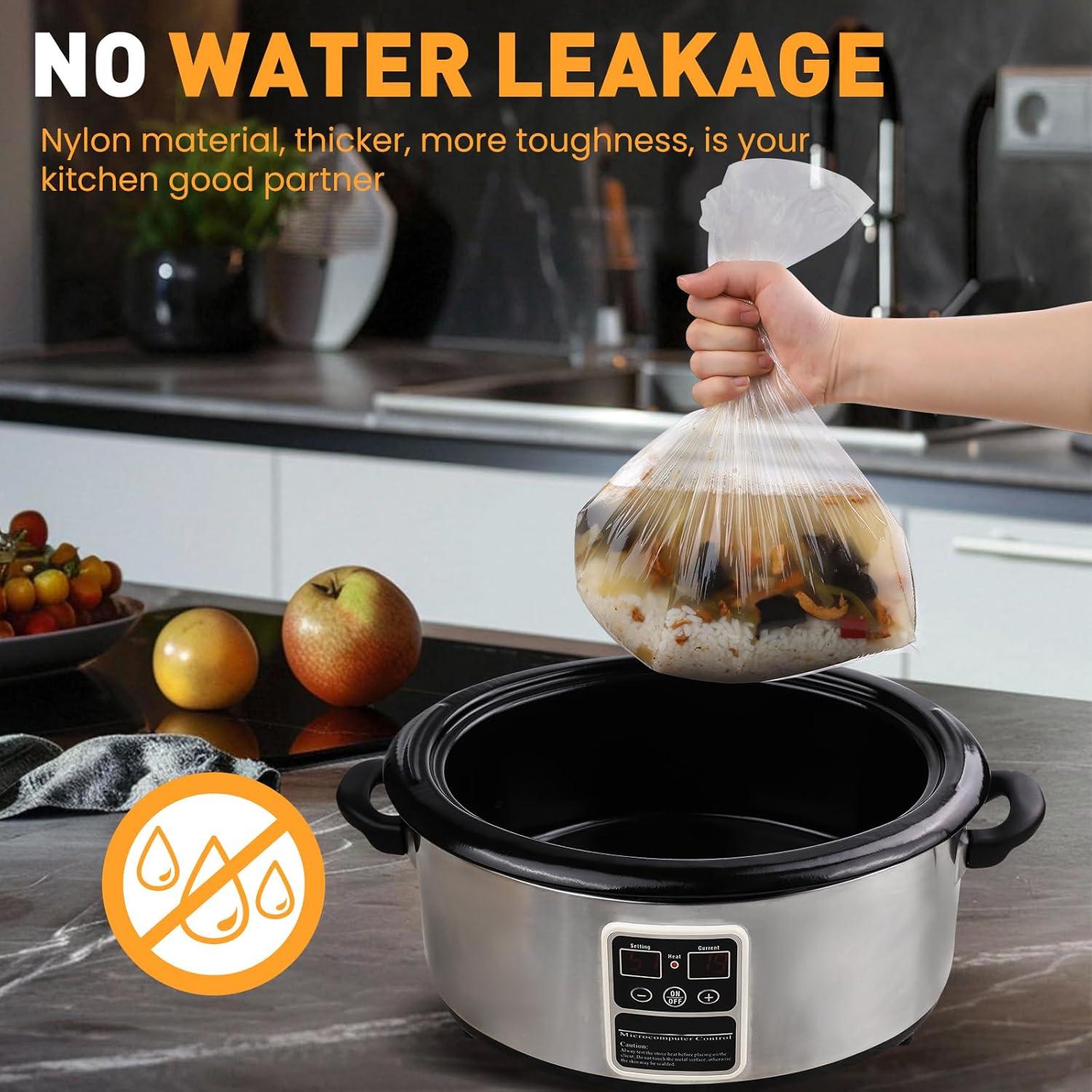 Forros Desechables para Olla de Cocción Lenta YixangDD 30 Unidades 33x53cm