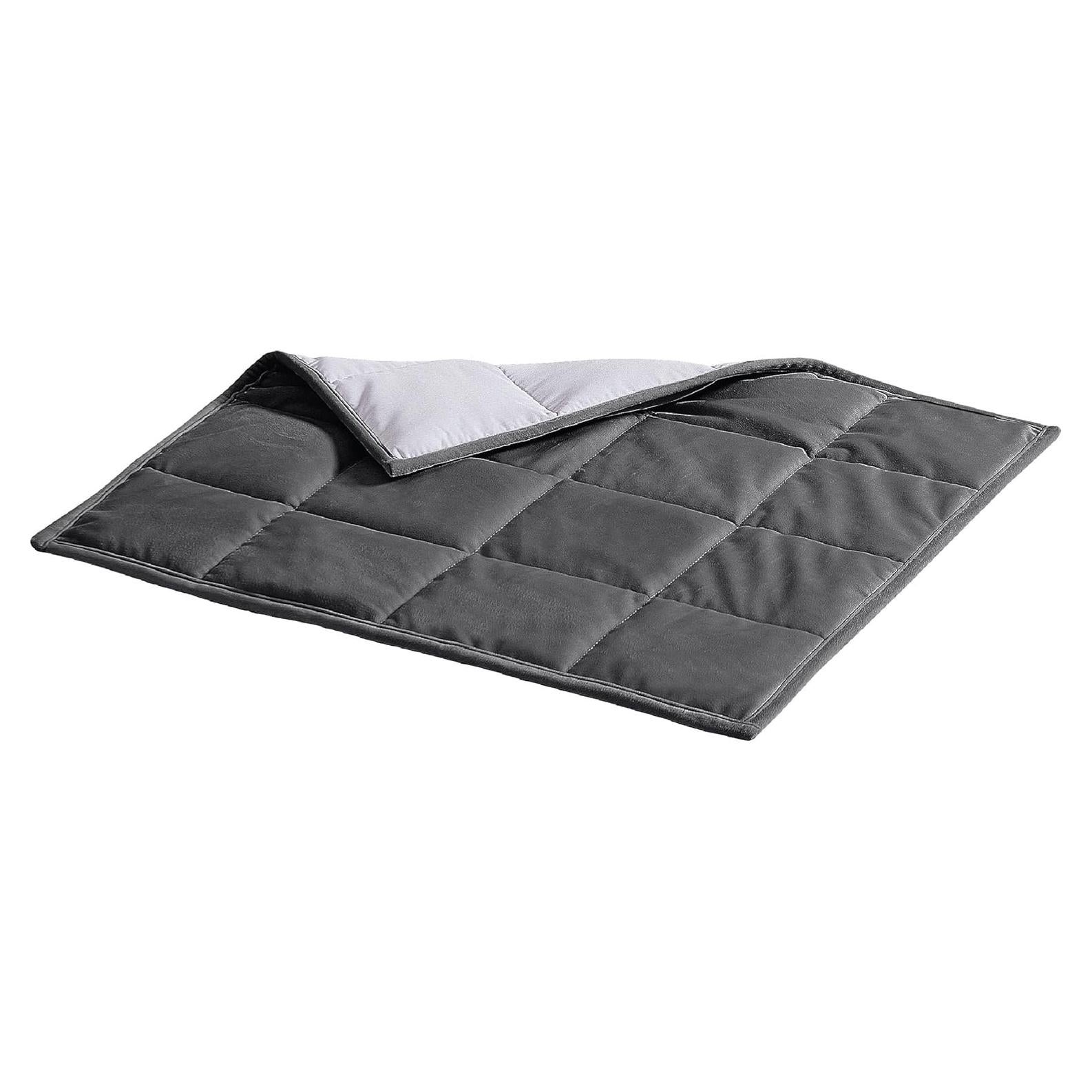 Manta con Peso Reversible Dream Lab 50.8x58.4 cm Carbón