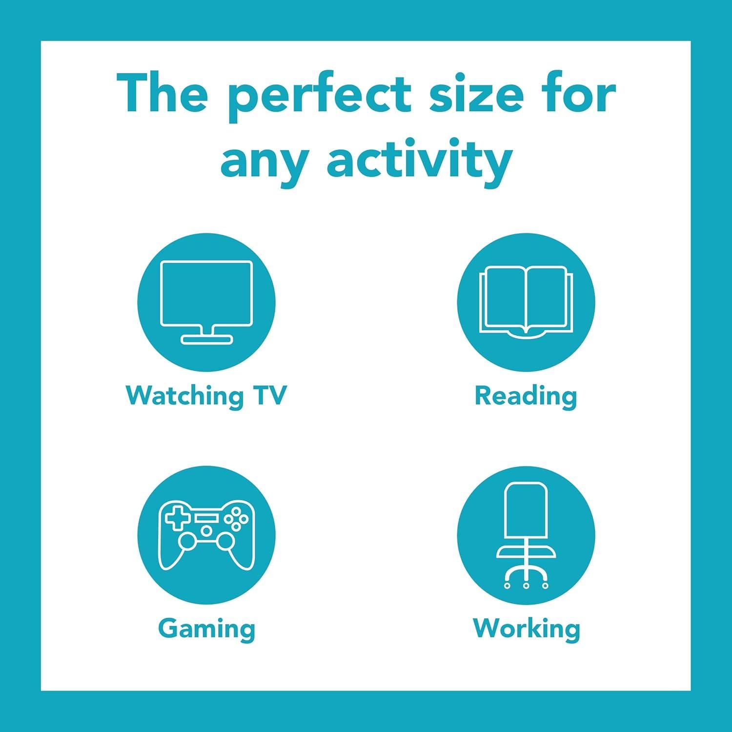 Manta con Peso Reversible Dream Lab 50.8x58.4 cm Carbón