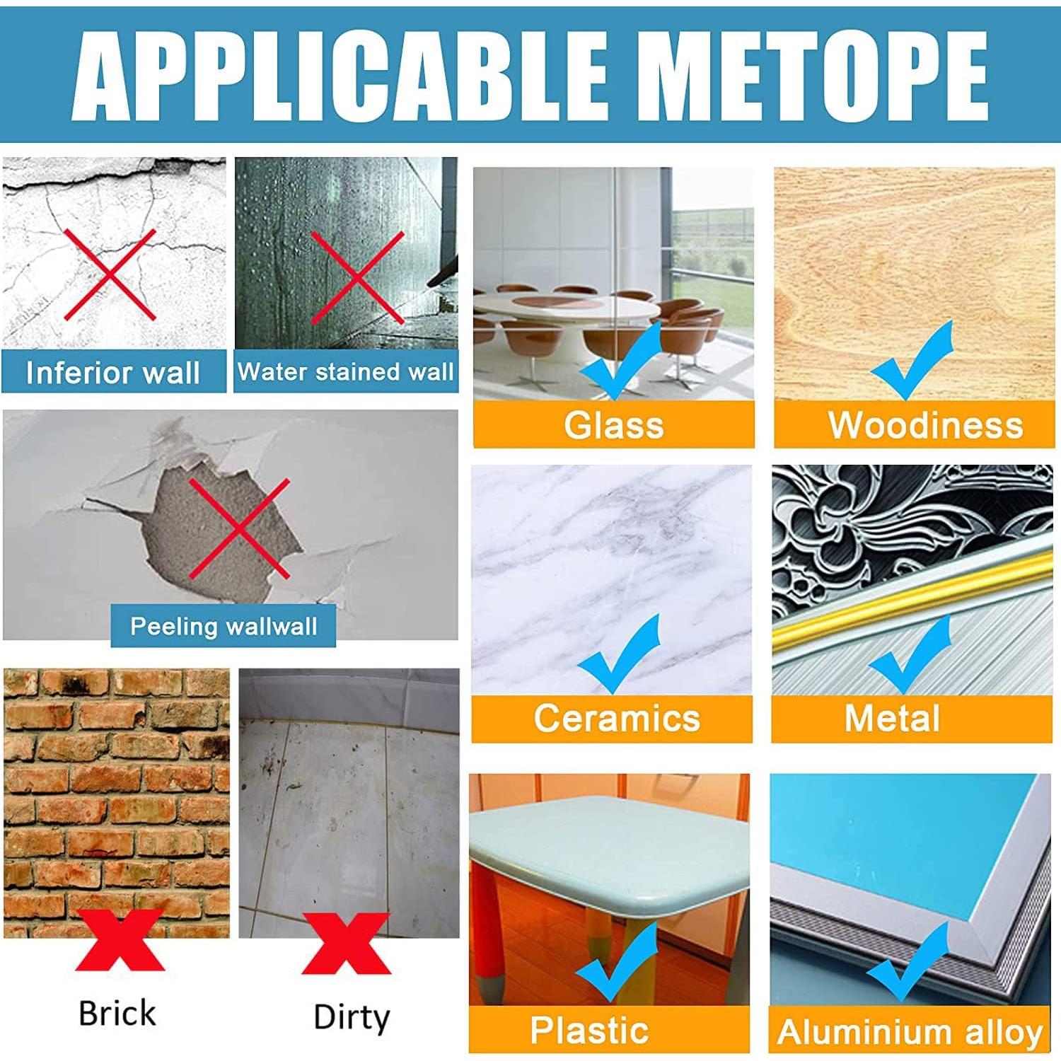 Cinta de Gancho y Bucle Jewoster 16x1x4 Pulgadas Negra