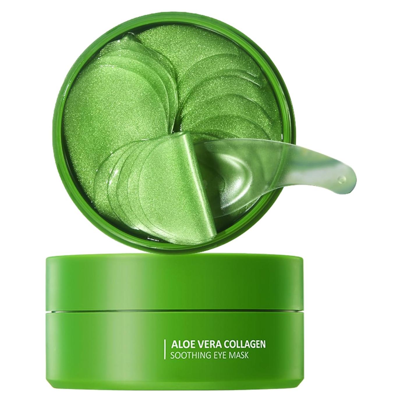 Mascarilla de Ojos de Aloe Vera MIESCHER - 30 Pares Hidratantes