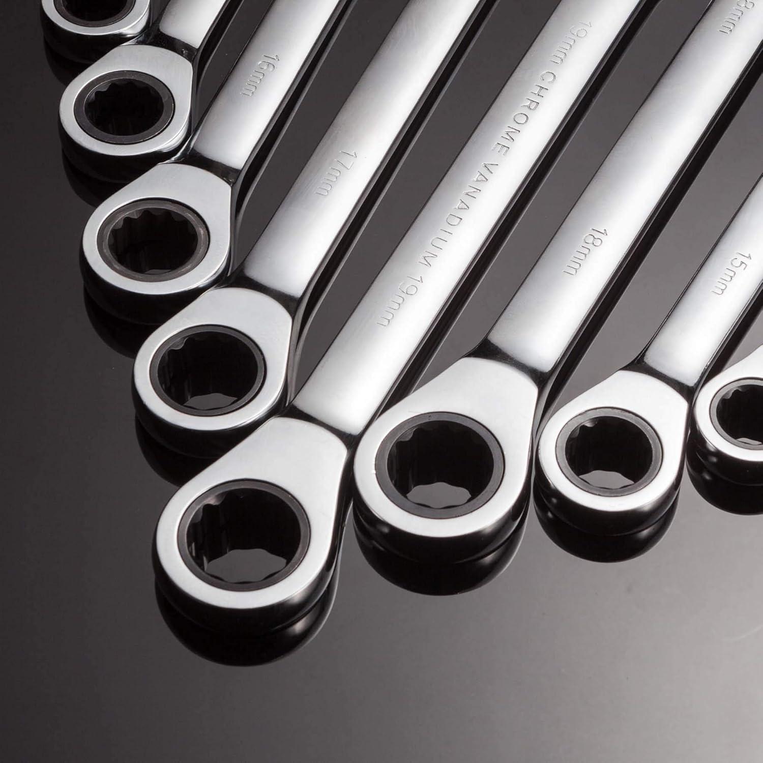 Juego de Llaves Combinadas Qnkaa 12 Piezas 8-19mm