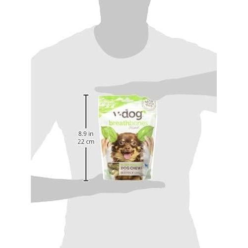 Golosinas Veganas para Perros V-Dog - Huesos Dentales 226.8g