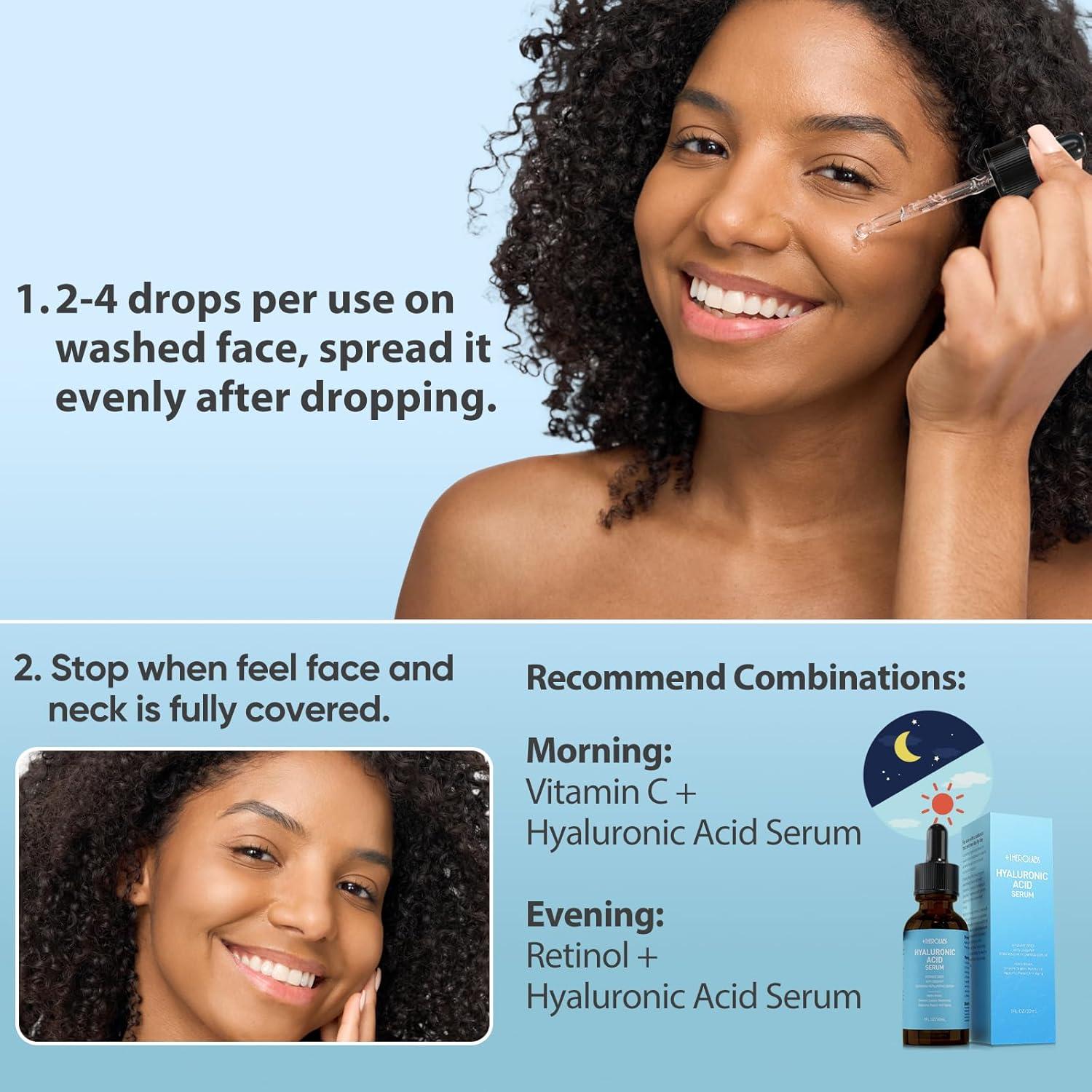 Suero Hidratante Ácido Hialurónico +1HEROLABS 29.57 ml