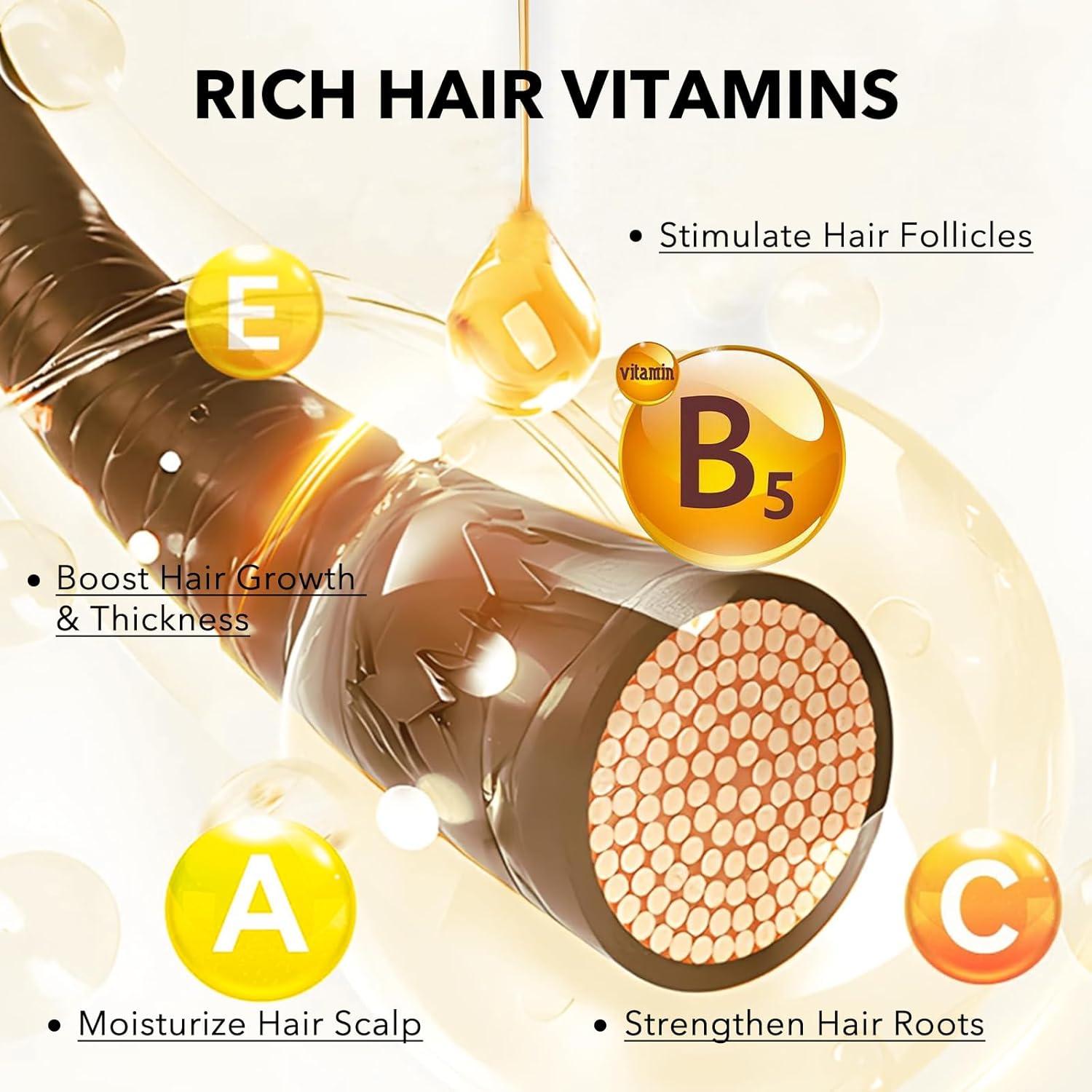 Suero de Vitamina E para Cabello Zenbora - 40 Cápsulas Hidratantes