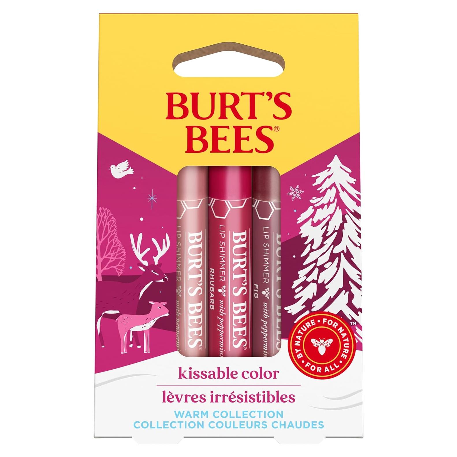 Conjunto de Regalo Color Besable Cálido Burt's Bees 1 EA