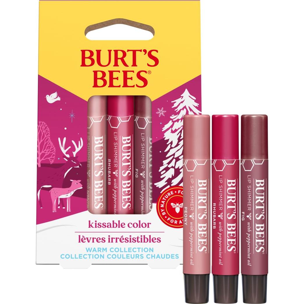 Conjunto de Regalo Color Besable Cálido Burt's Bees 1 EA