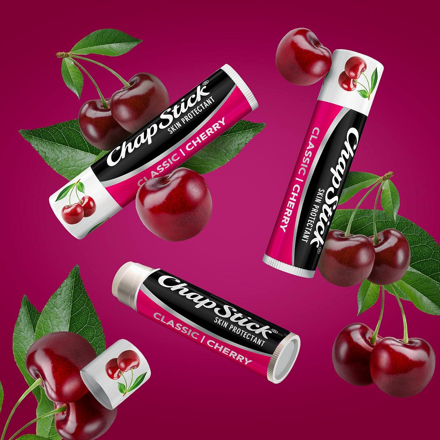 Bálsamo Labial ChapStick Clásico Cereza 4.25g - Paquete de 3
