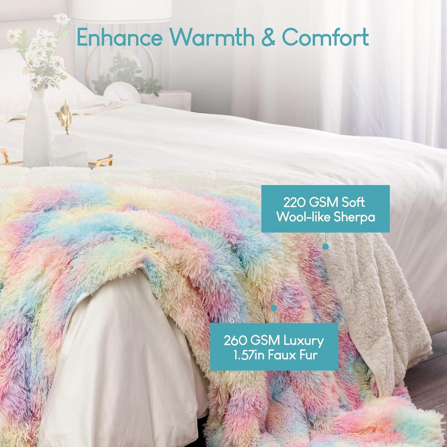 Manta con peso Cottonblue 6.8 kg 122x183 cm suave y cálida