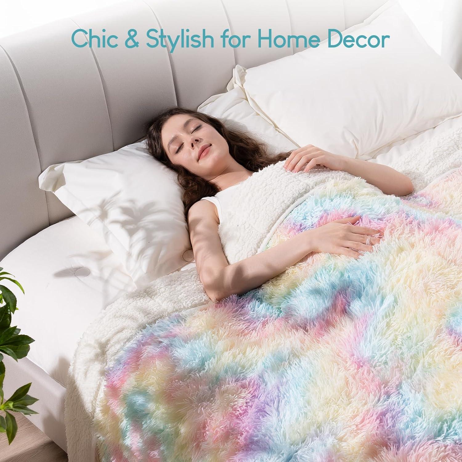 Manta con peso Cottonblue 6.8 kg 122x183 cm suave y cálida